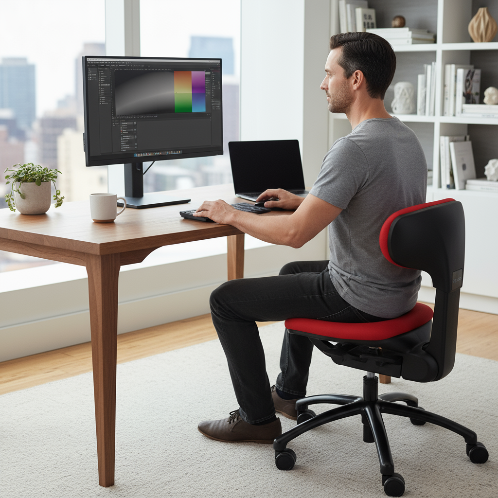 ErgoLab VersaContour Adjustable Clinical Operator Chair - Platinum-Level Office Chairs