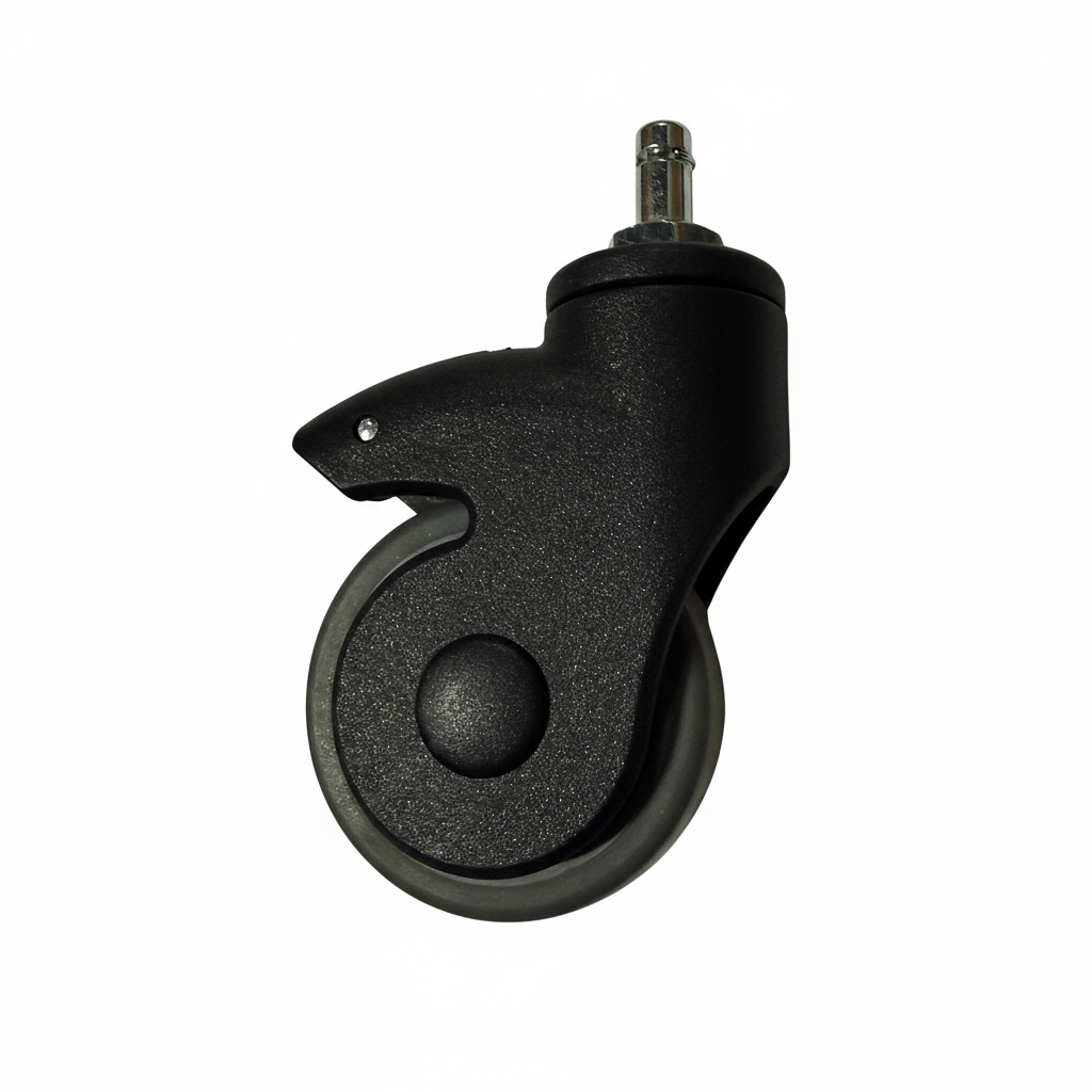 ErgoLab Stage Glide Non Marking Chair Casters, Set of 5 - Platinum-Level Office Chairs