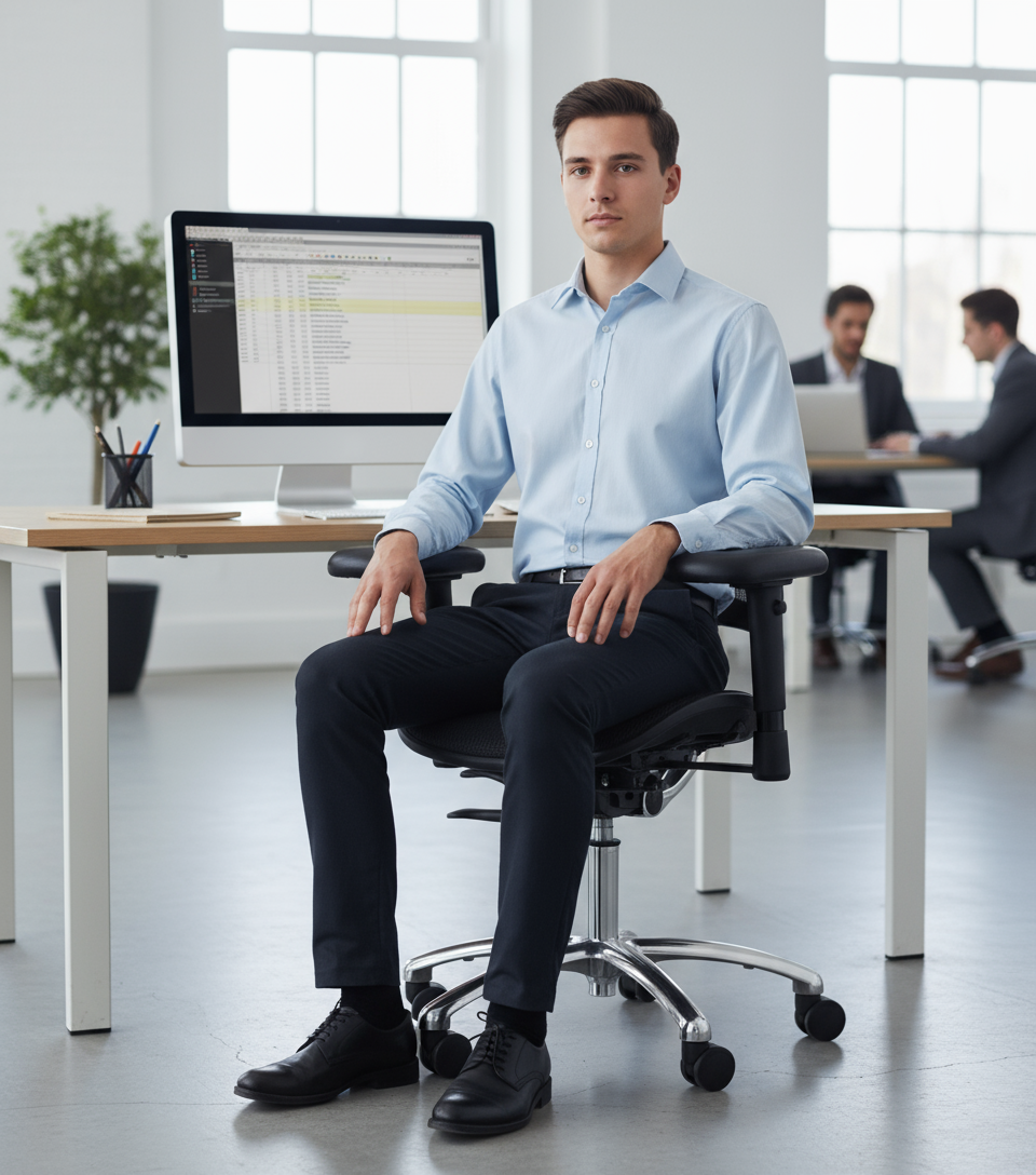 ErgoLab STP Platinum Ergonomic Office Chair - Platinum-Level Office Chairs