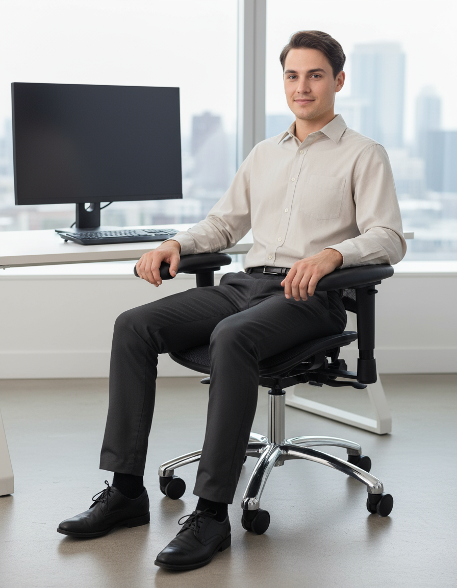 ErgoLab STP Platinum Ergonomic Office Chair - Platinum-Level Office Chairs