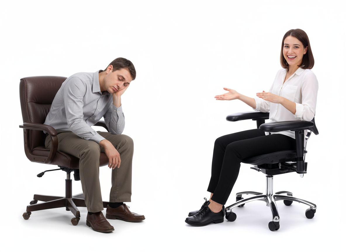 ErgoLab STP Platinum Ergonomic Office Chair - Platinum-Level Office Chairs