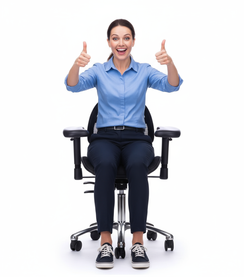ErgoLab STP Platinum Ergonomic Office Chair - Platinum-Level Office Chairs