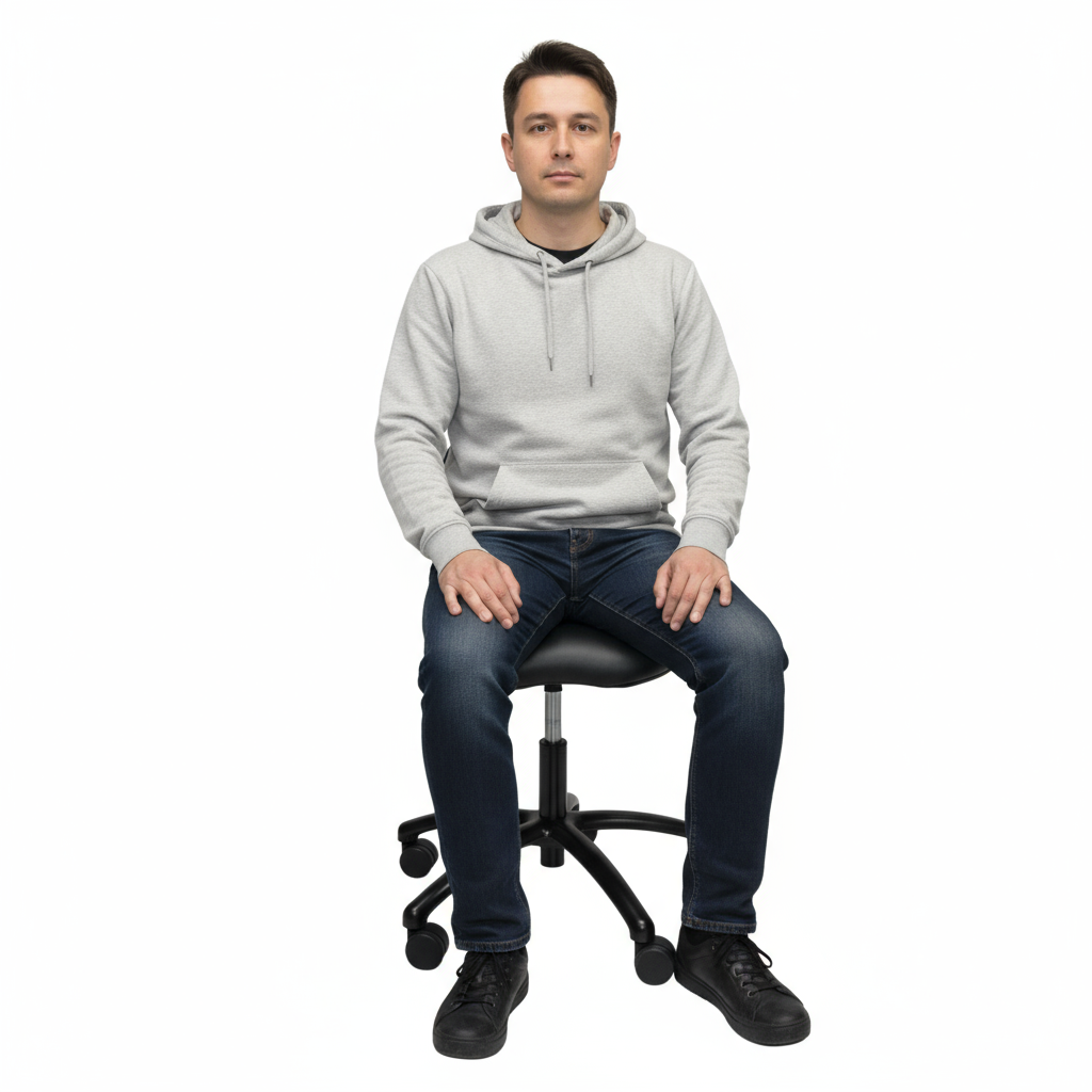 ErgoLab VersaContour Adjustable Clinical Operator Chair - Platinum-Level Office Chairs