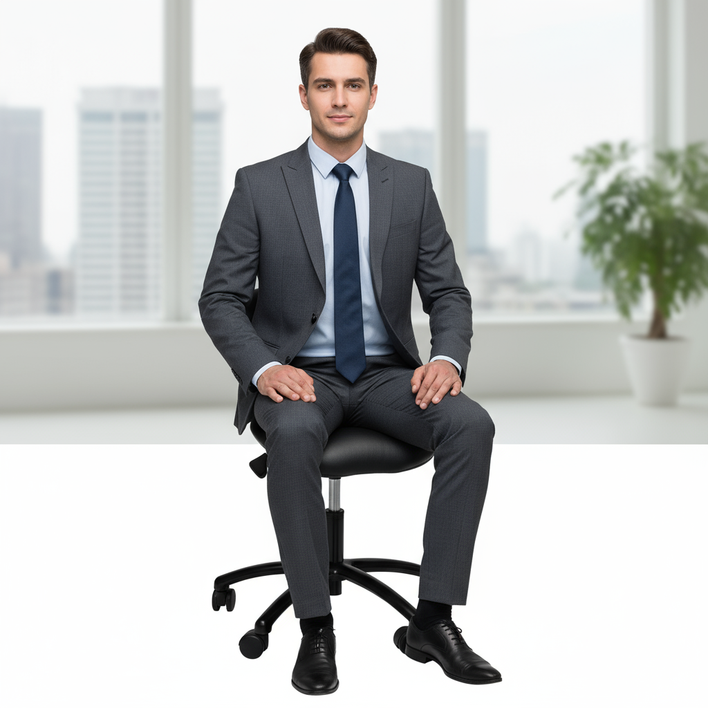 ErgoLab VersaContour Adjustable Clinical Operator Chair - Platinum-Level Office Chairs