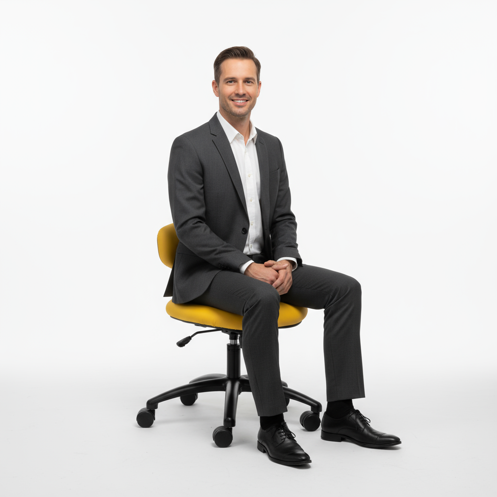 ErgoLab VersaContour Adjustable Clinical Operator Chair - Platinum-Level Office Chairs