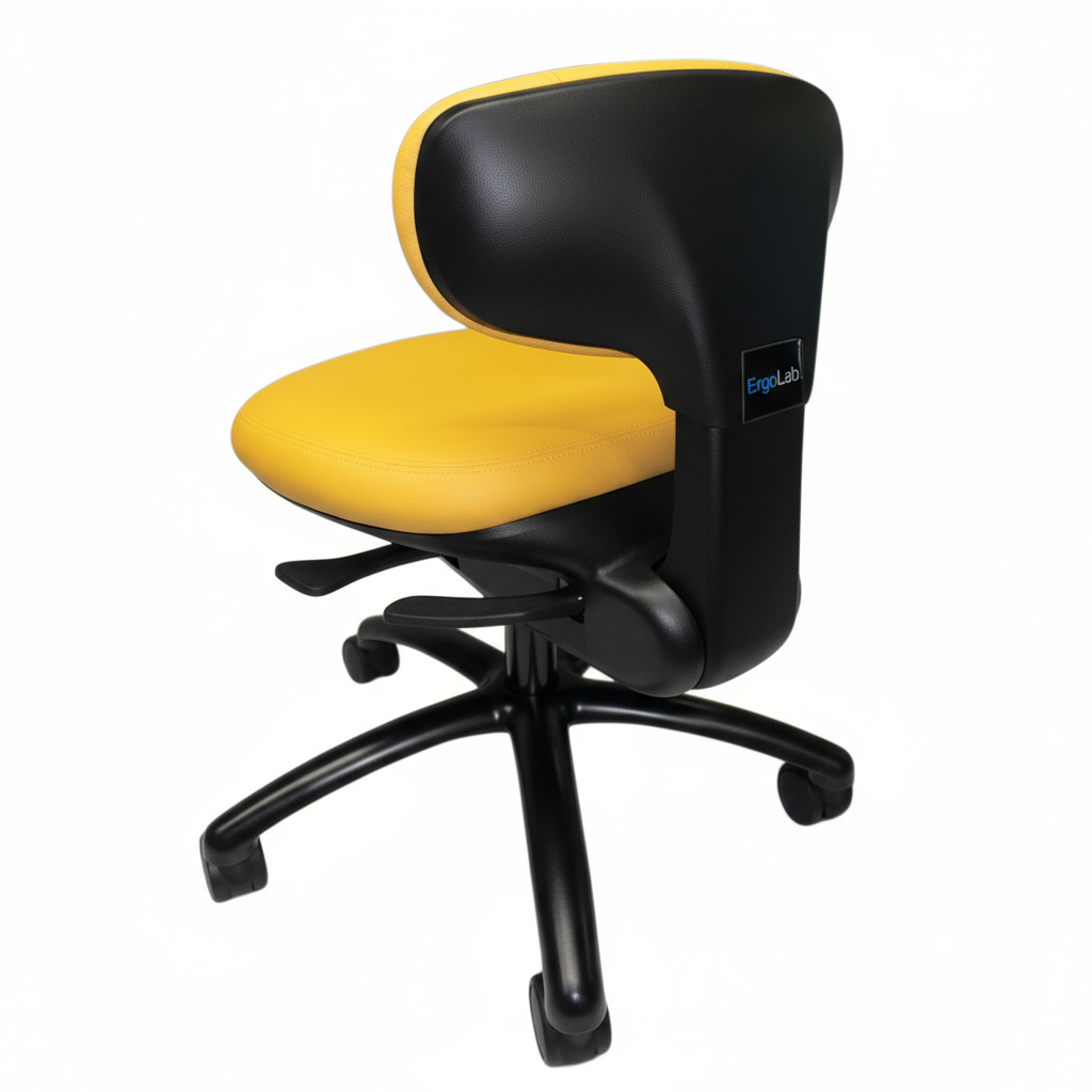 ErgoLab VersaContour Adjustable Clinical Operator Chair - Platinum-Level Office Chairs