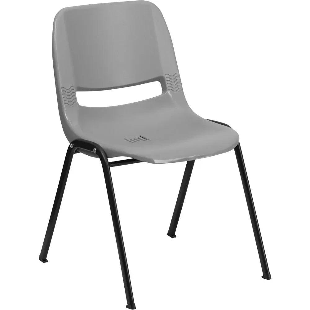 Ergonomic Shell Student Stack Chair - Versatile Classroom & Office Chair - Platinum-Level Office Chairs