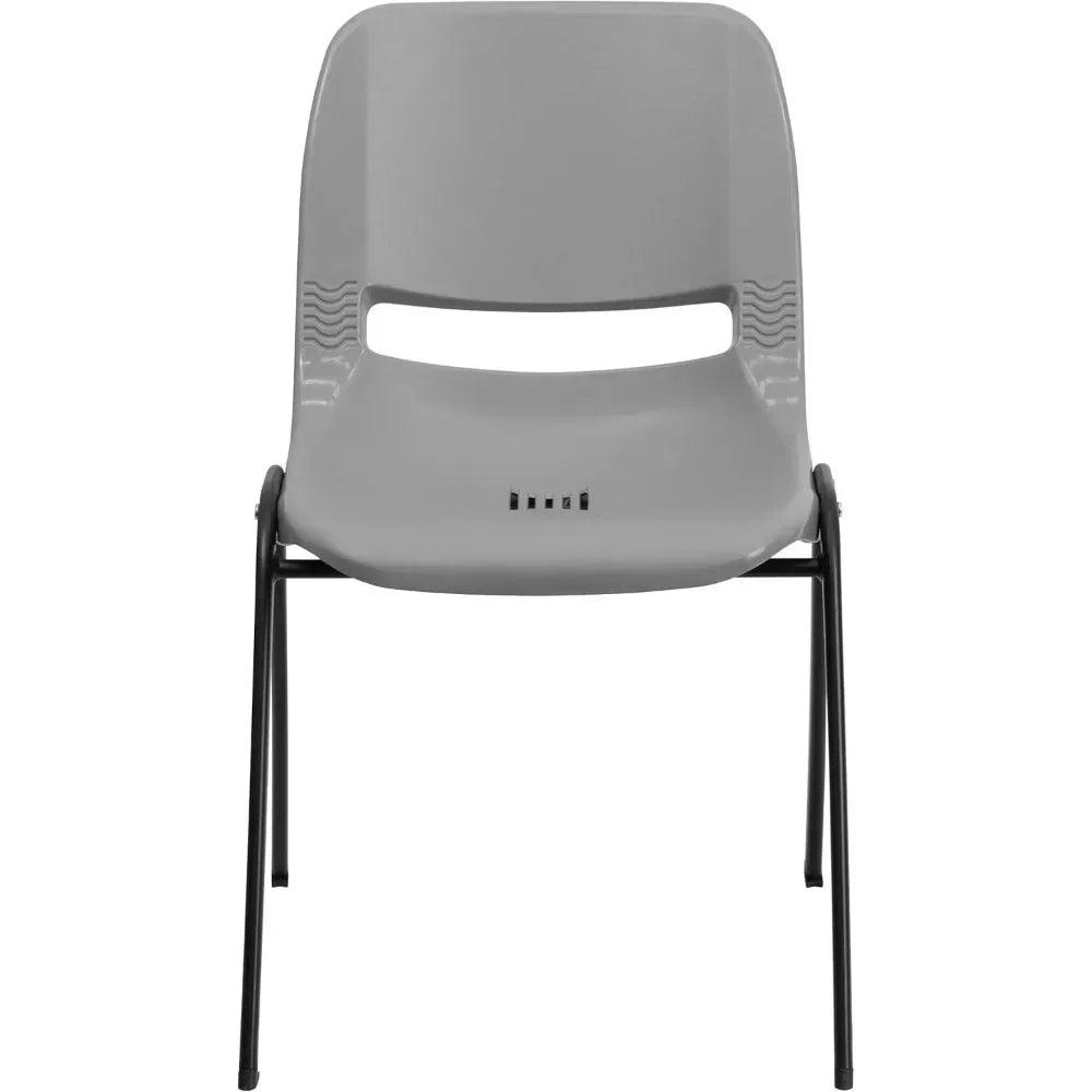 Ergonomic Shell Student Stack Chair - Versatile Classroom & Office Chair - Platinum-Level Office Chairs
