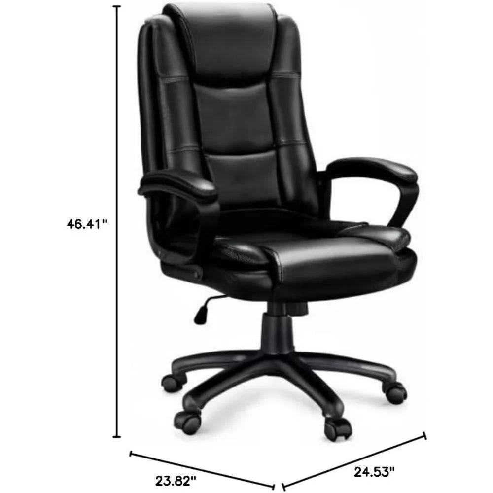Ergonomic Big and Tall High Back Office Chair with Lumbar Support – Heavy Duty Design for 400LBS Capacity - Platinum-Level Office Chairs