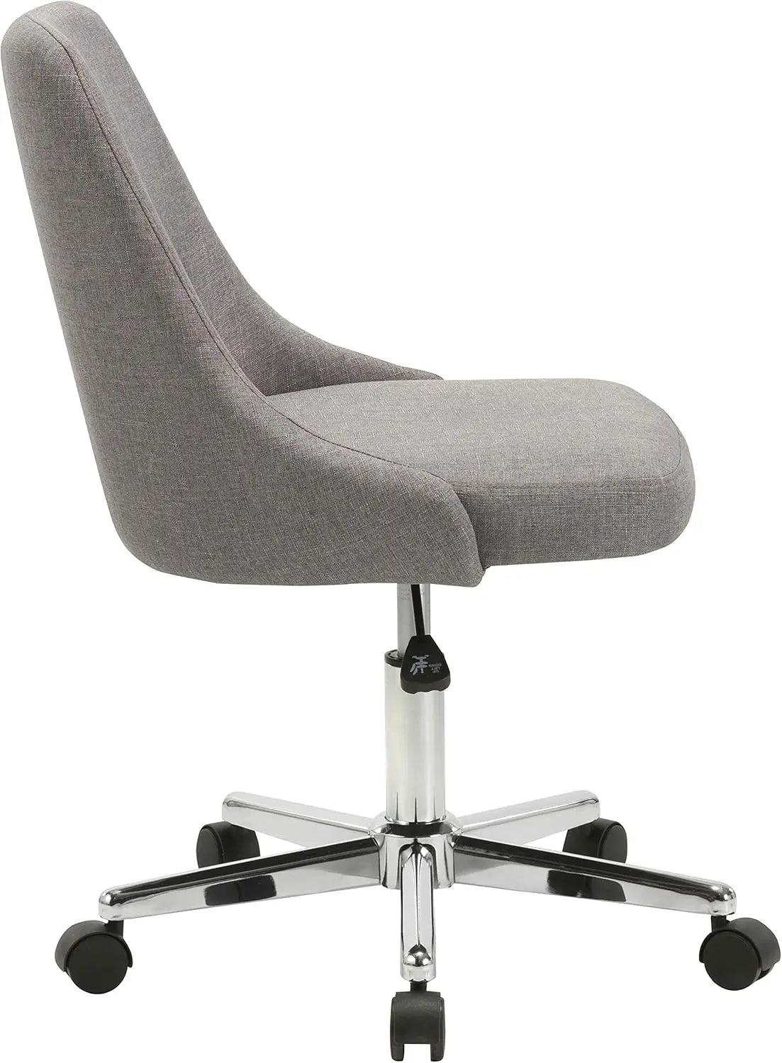 Modern Design Dark Grey Mesh Ergonomic Task Chair for Home Office - Platinum-Level Office Chairs