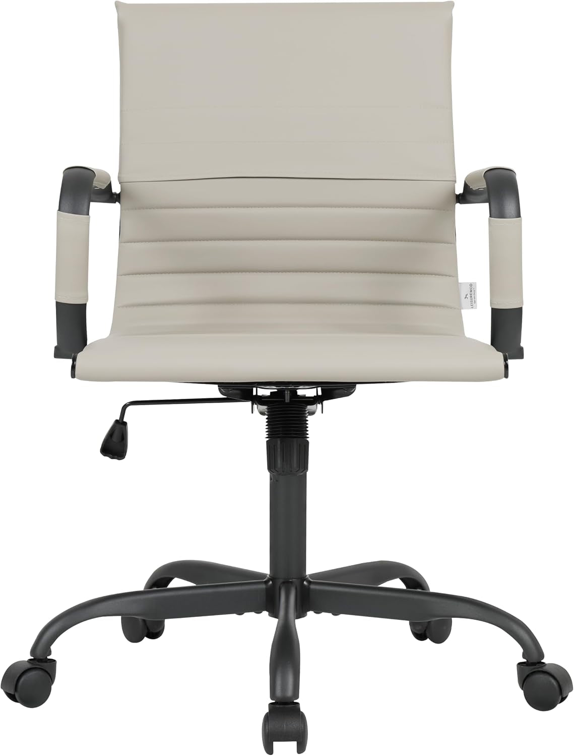Ergonomic Leather Office Chair With Adjustable Tilt And Swivel Comfort