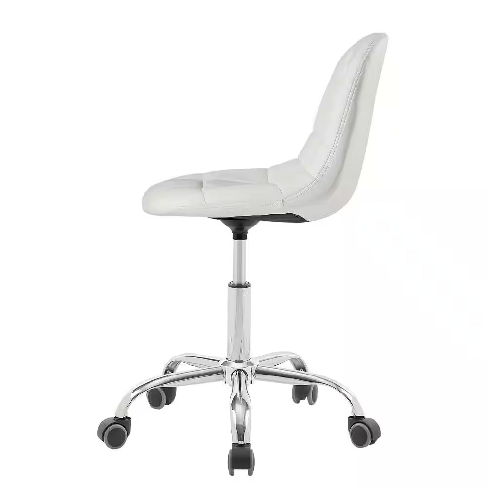 Height adjustable armless office stool – view 8