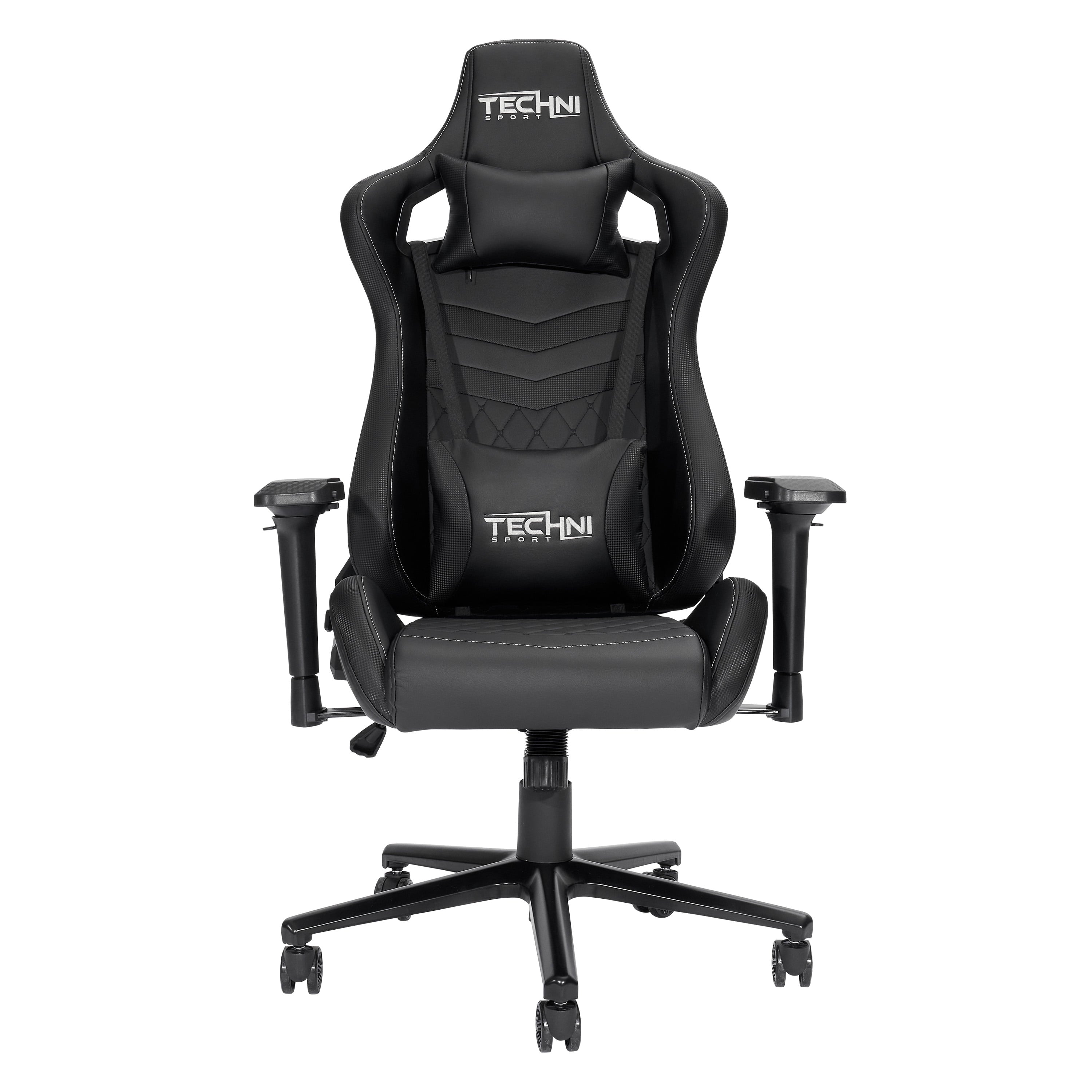 Techni Sport TS-83 gaming chair armrest detail
