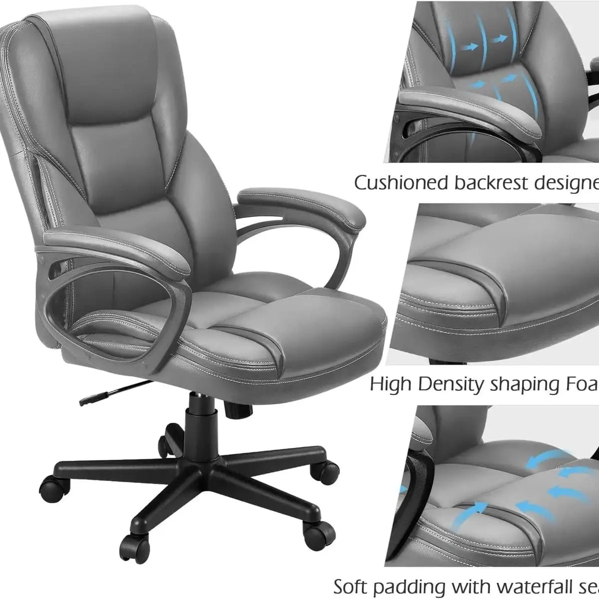 Furmax Ergonomic Executive Office Chair for All-Day Comfort & Support Furmax