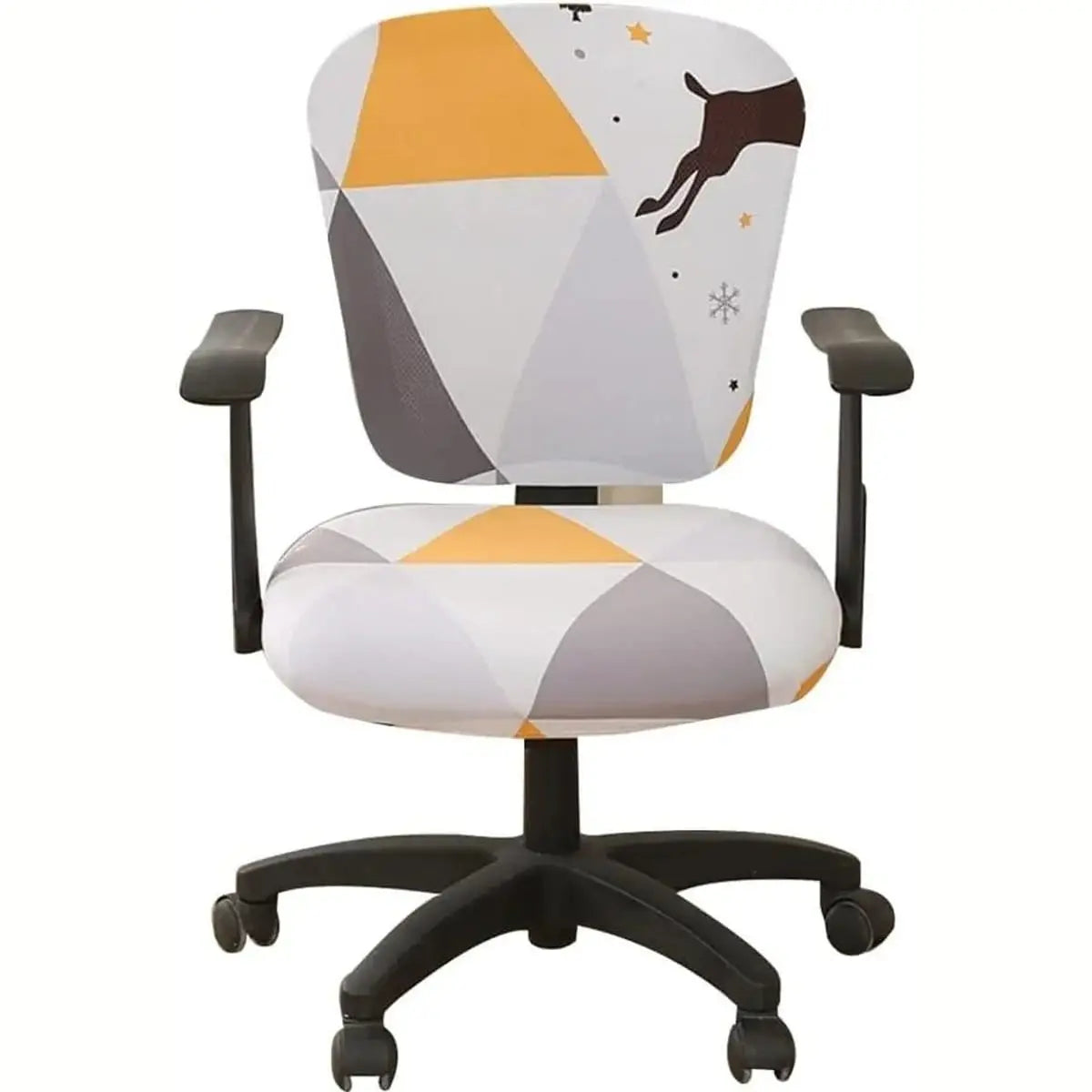 Jinzio Universal Office Chair Cover Stretchable Polyester Protector Jinzio