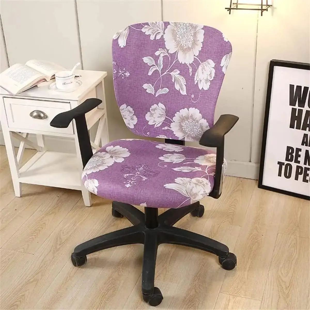 Jinzio Universal Office Chair Cover Stretchable Polyester Protector Jinzio