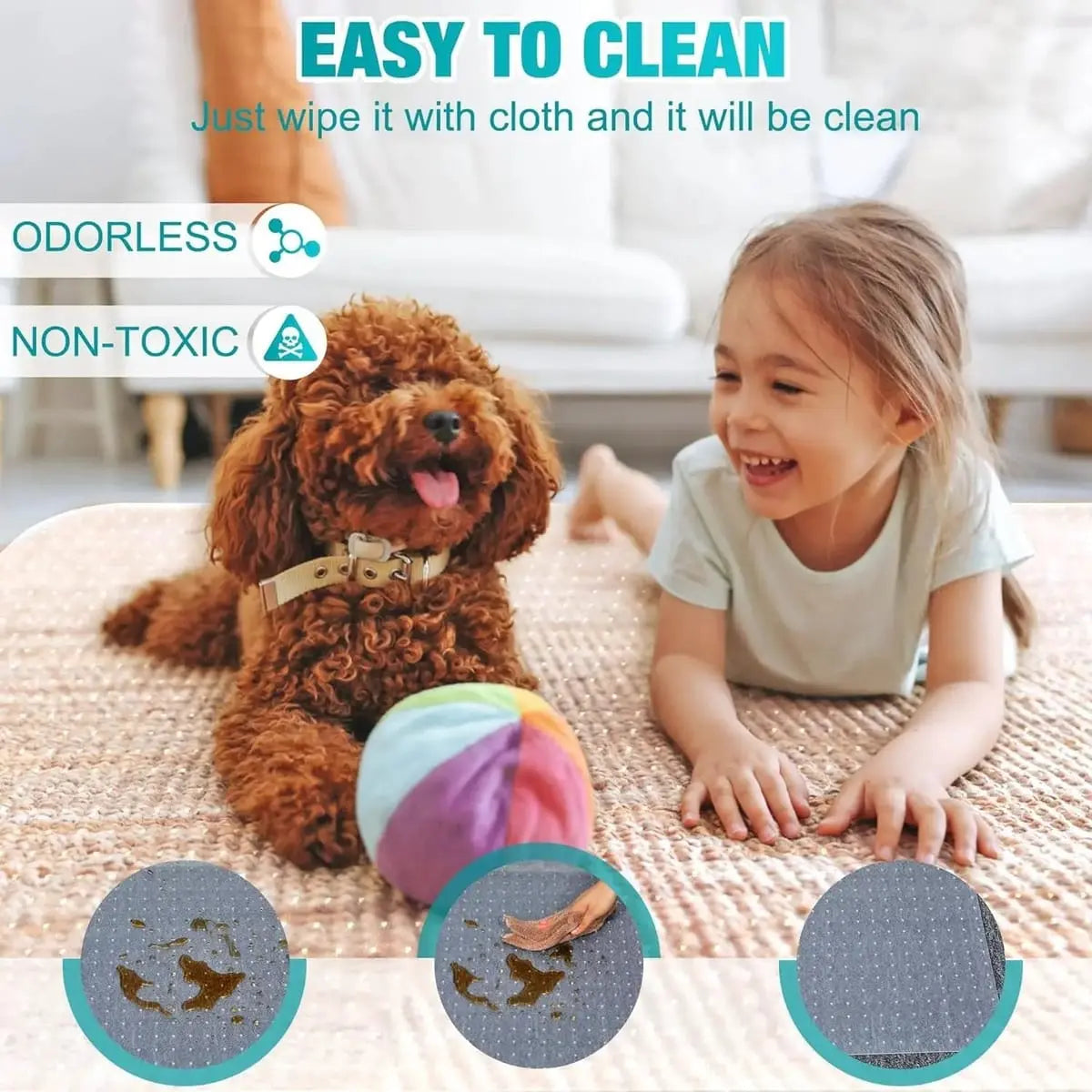 Carpet Chair Mat LeapYouth Premium Heavy Duty Non Slip Clear Floor LeapYouth