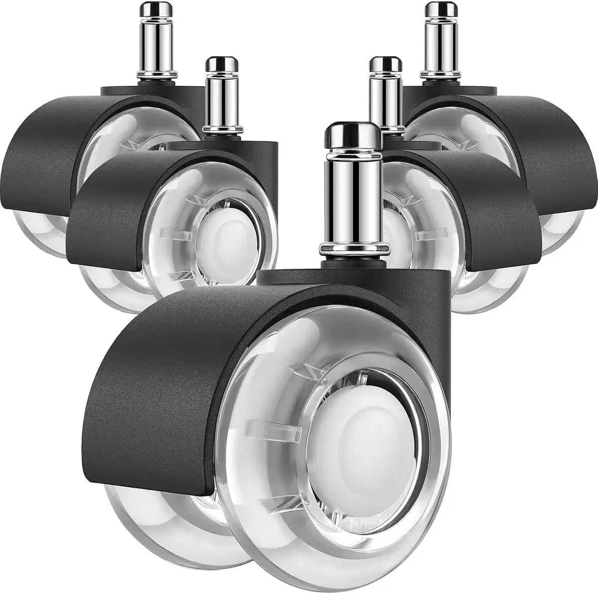 MaxGear Heavy Duty 11mm Office Chair Caster Wheels Safe Floors Mute MaxGear