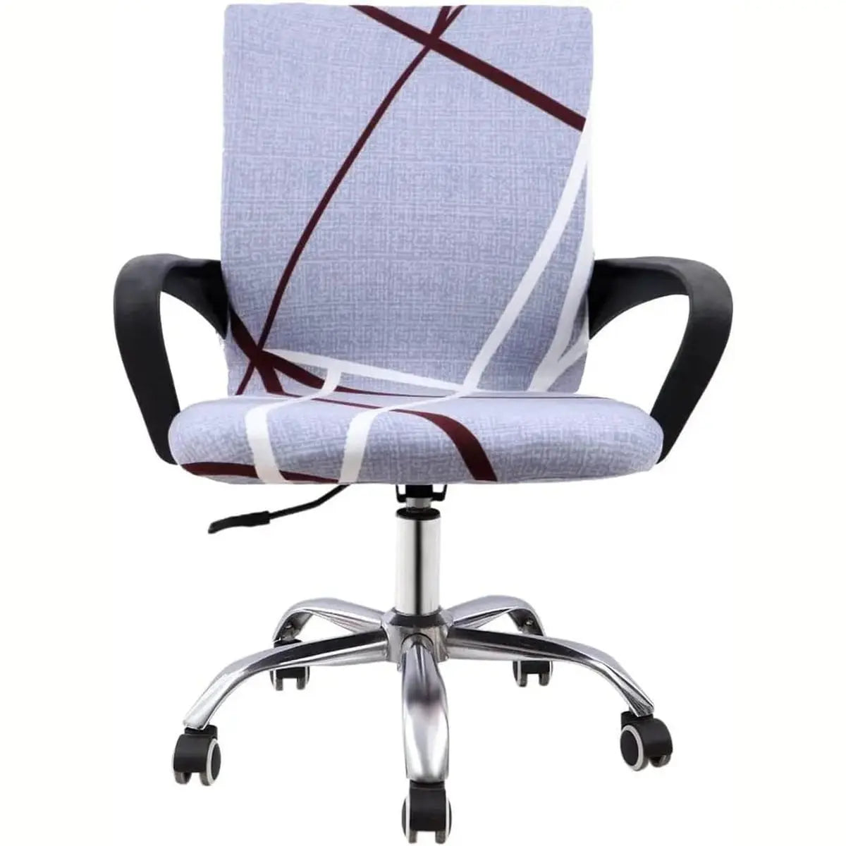 MOCAA premium ergonomic office chair cover protecting from spills and stains, ideal for cat owners, shown on a modern office chair