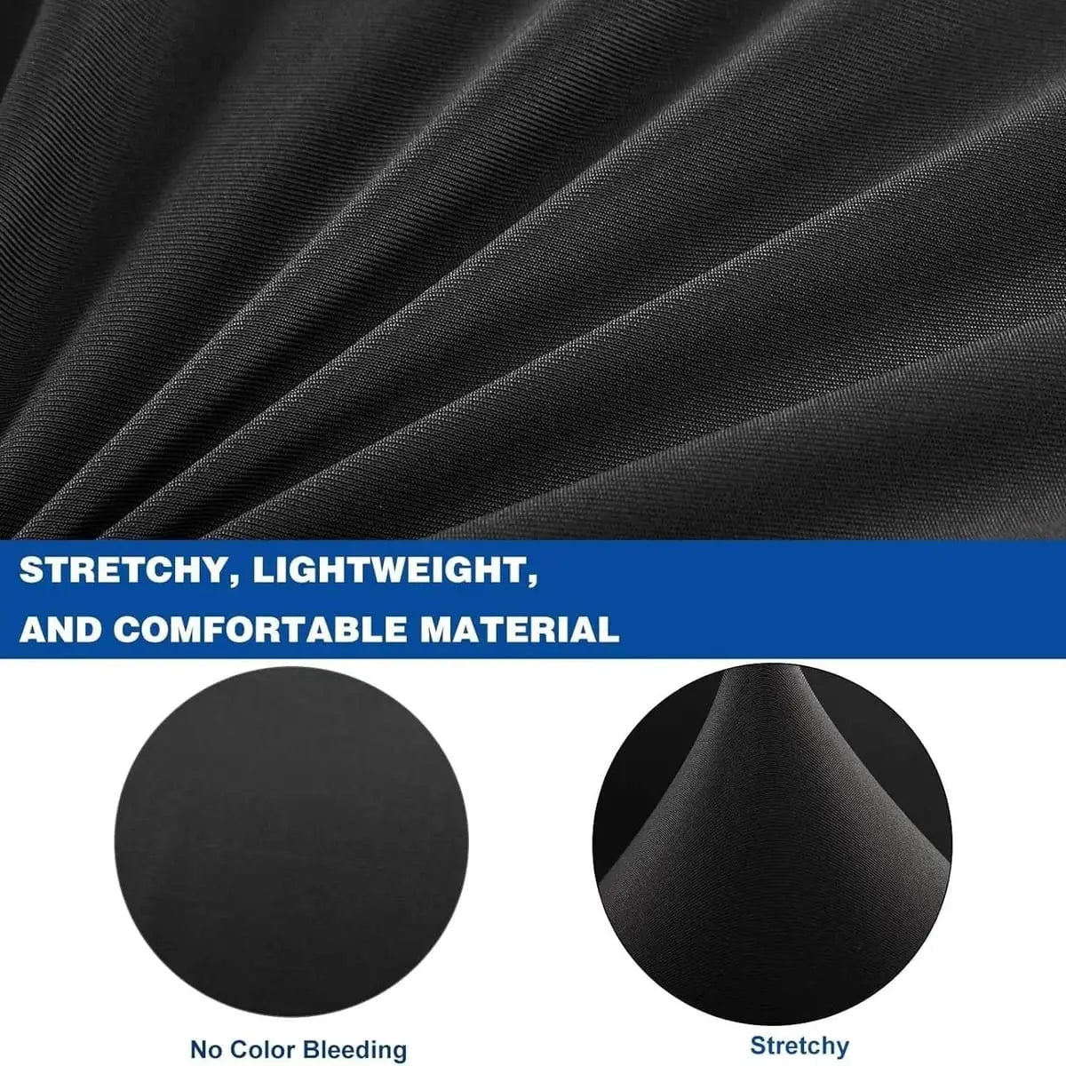 Necolorlife Large Office Chair Seat Cover Fits 19.7 To 26 Inch NeColorLife