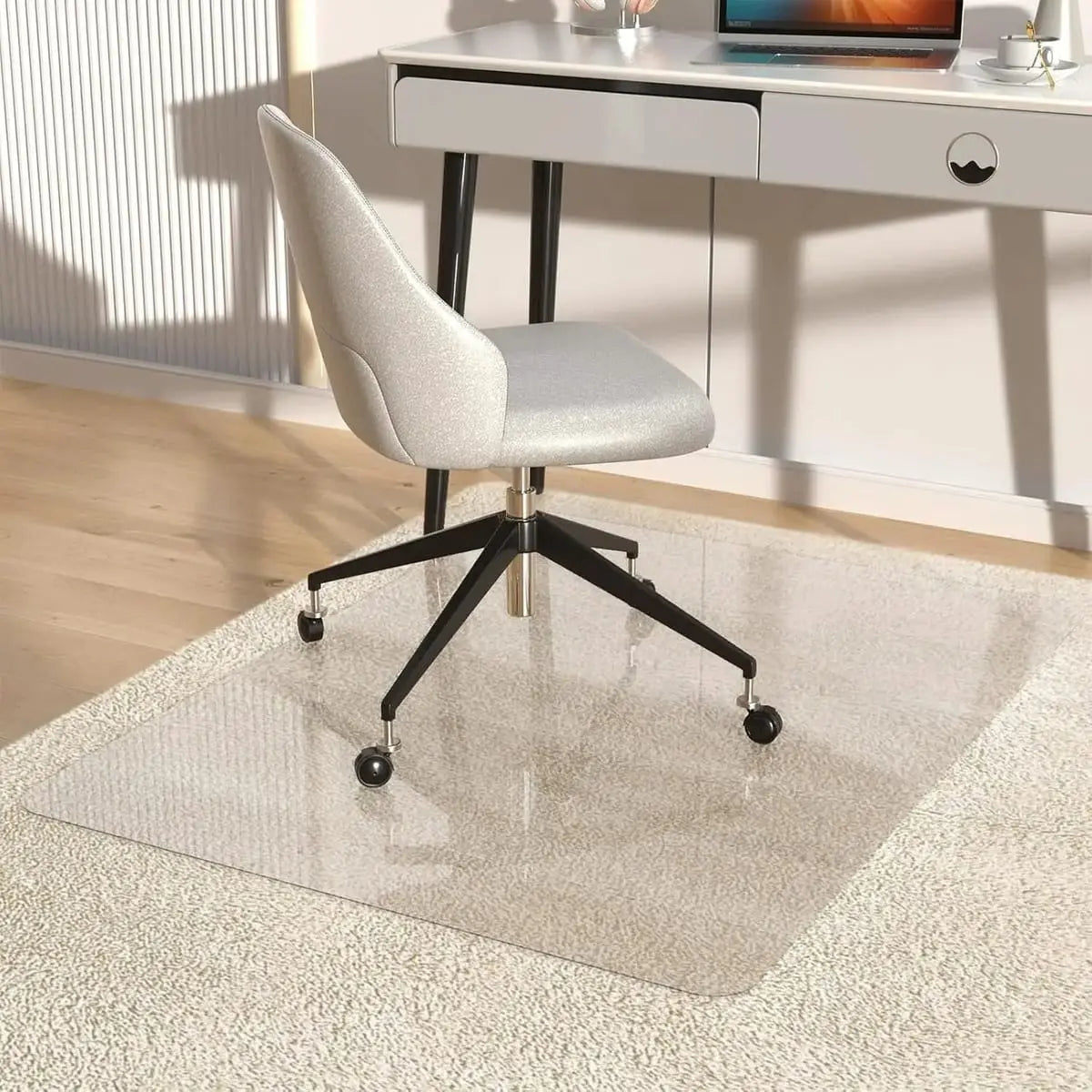Placoot Hard Floor Chair Mat 55x35 Large Anti Slip Protector For Home Placoot