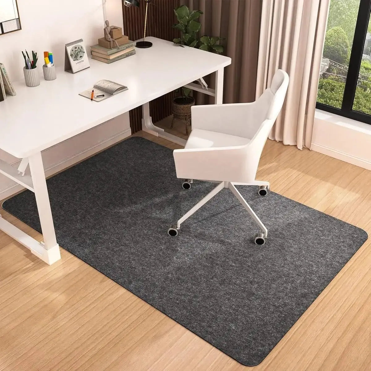 Placoot Hard Floor Chair Mat 55x35 Large Anti Slip Protector For Home Placoot