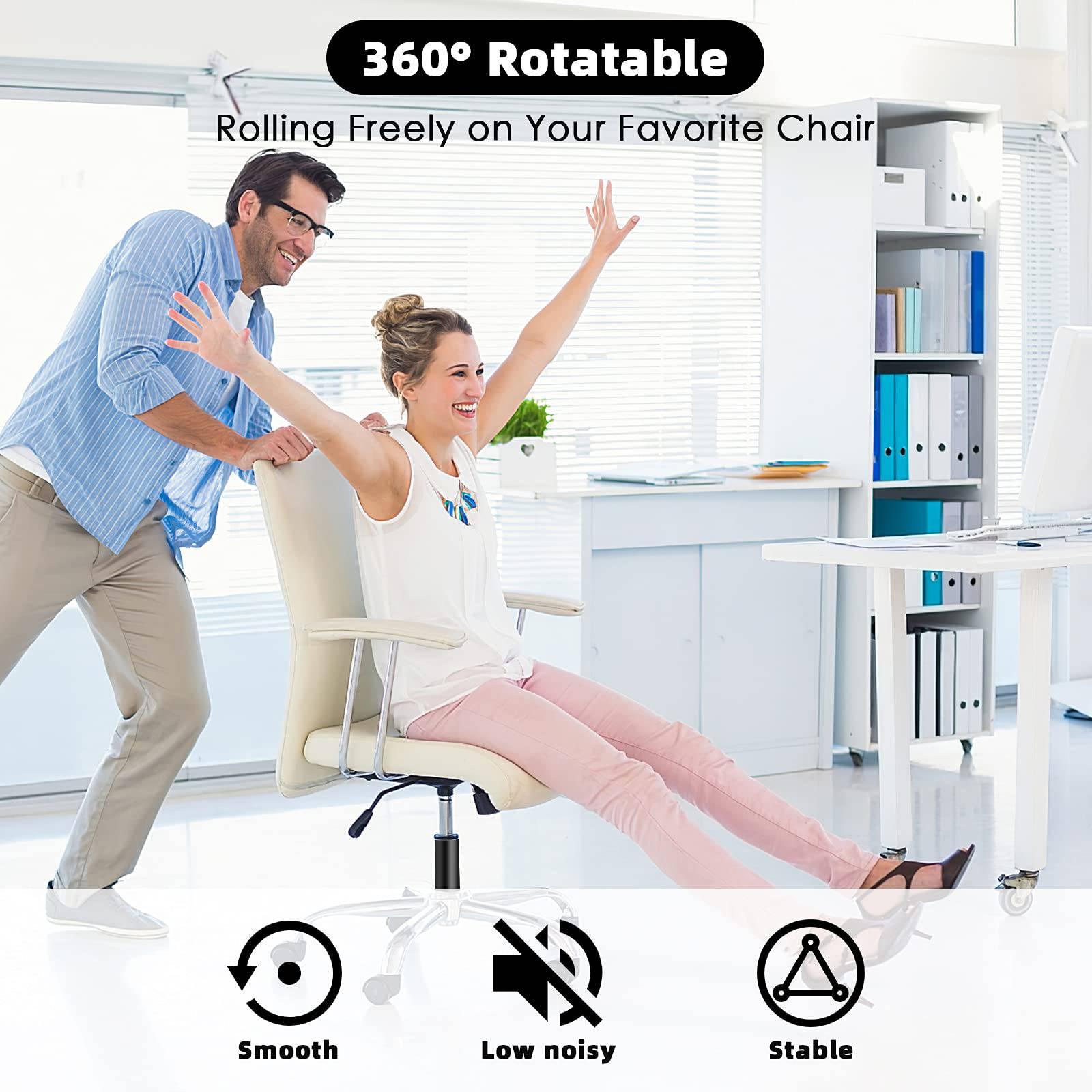 5.5-Inch Heavy-Duty Gas Lift Cylinder for Office Chairs - Universal Replacement Part for Most Chairs, Durable Hydraulic/Pneumatic Piston in Black - Platinum-Level Office Chairs