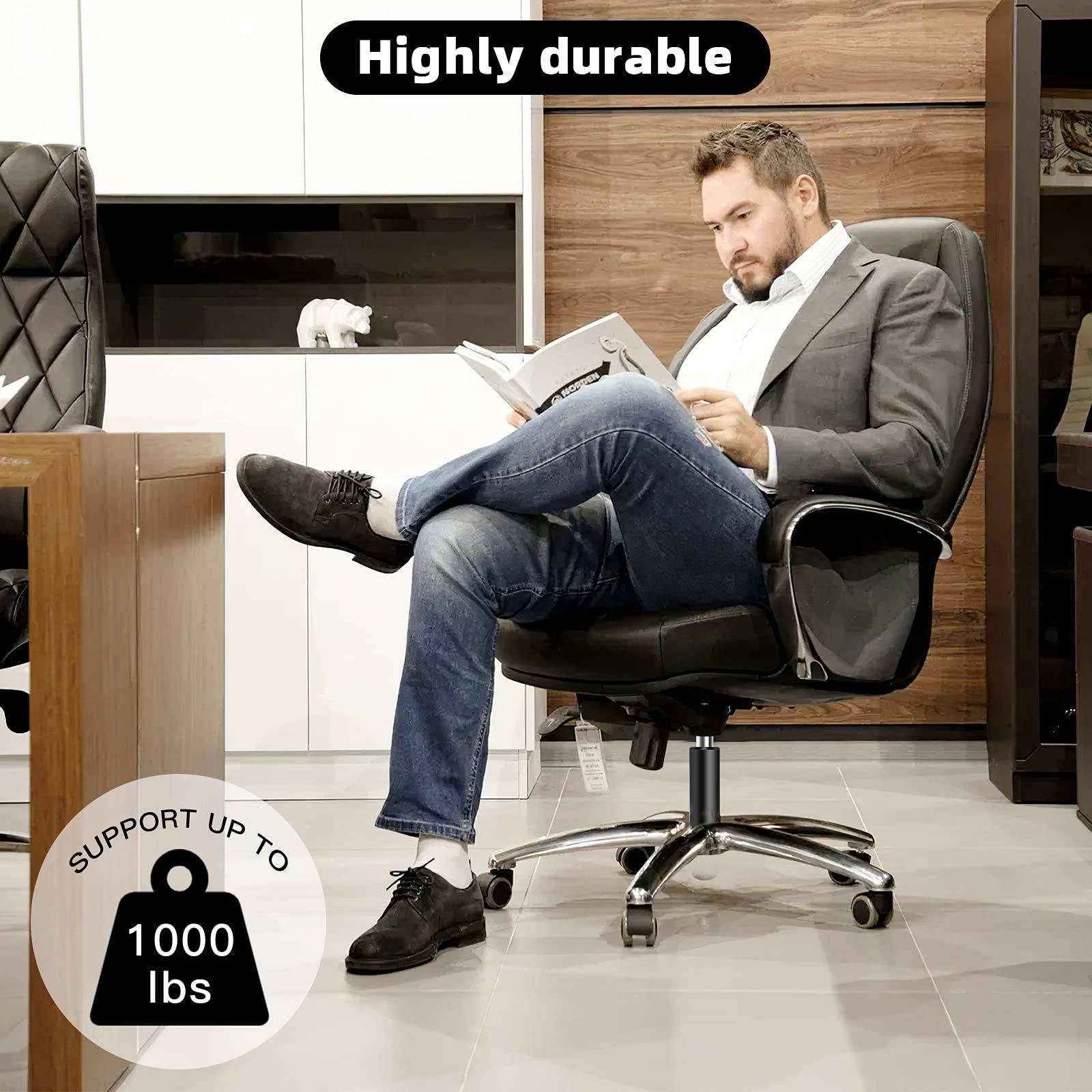 5.5-Inch Heavy-Duty Gas Lift Cylinder for Office Chairs - Universal Replacement Part for Most Chairs, Durable Hydraulic/Pneumatic Piston in Black - Platinum-Level Office Chairs