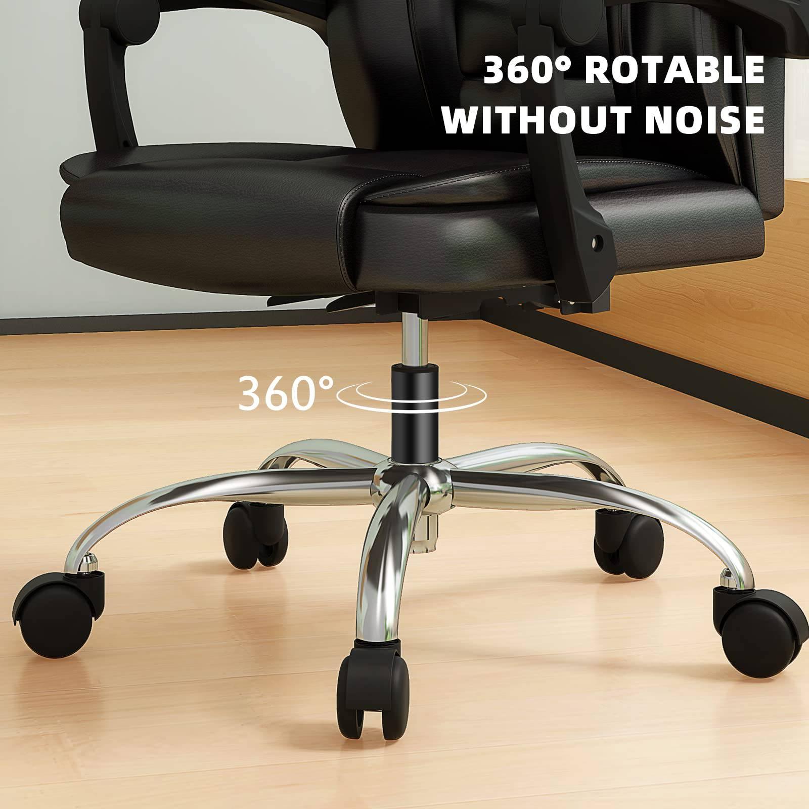 5.5-Inch Heavy-Duty Gas Lift Cylinder for Office Chairs - Universal Replacement Part for Most Chairs, Durable Hydraulic/Pneumatic Piston in Black - Platinum-Level Office Chairs