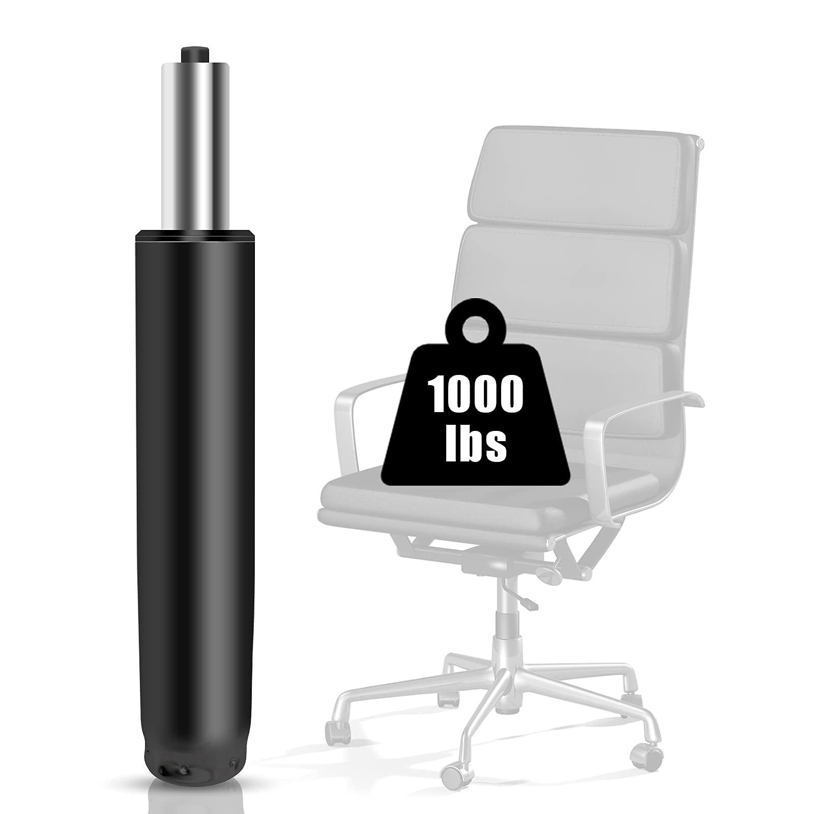 5.5-Inch Heavy-Duty Gas Lift Cylinder for Office Chairs - Universal Replacement Part for Most Chairs, Durable Hydraulic/Pneumatic Piston in Black - Platinum-Level Office Chairs