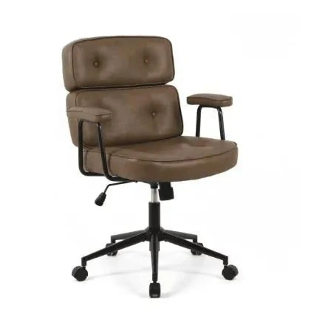 Brown ZHUMI ergonomic home office chair with lumbar support and adjustable features from Platinum-Level Office Chairs.