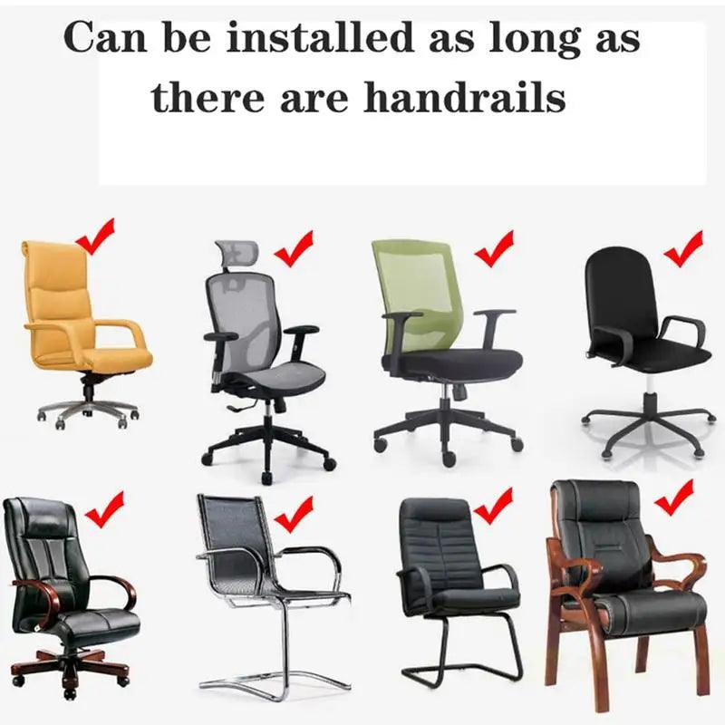 Office Chair Armrest Pad Elbow Pillow Comfortable Support - Platinum-Level Office Chairs