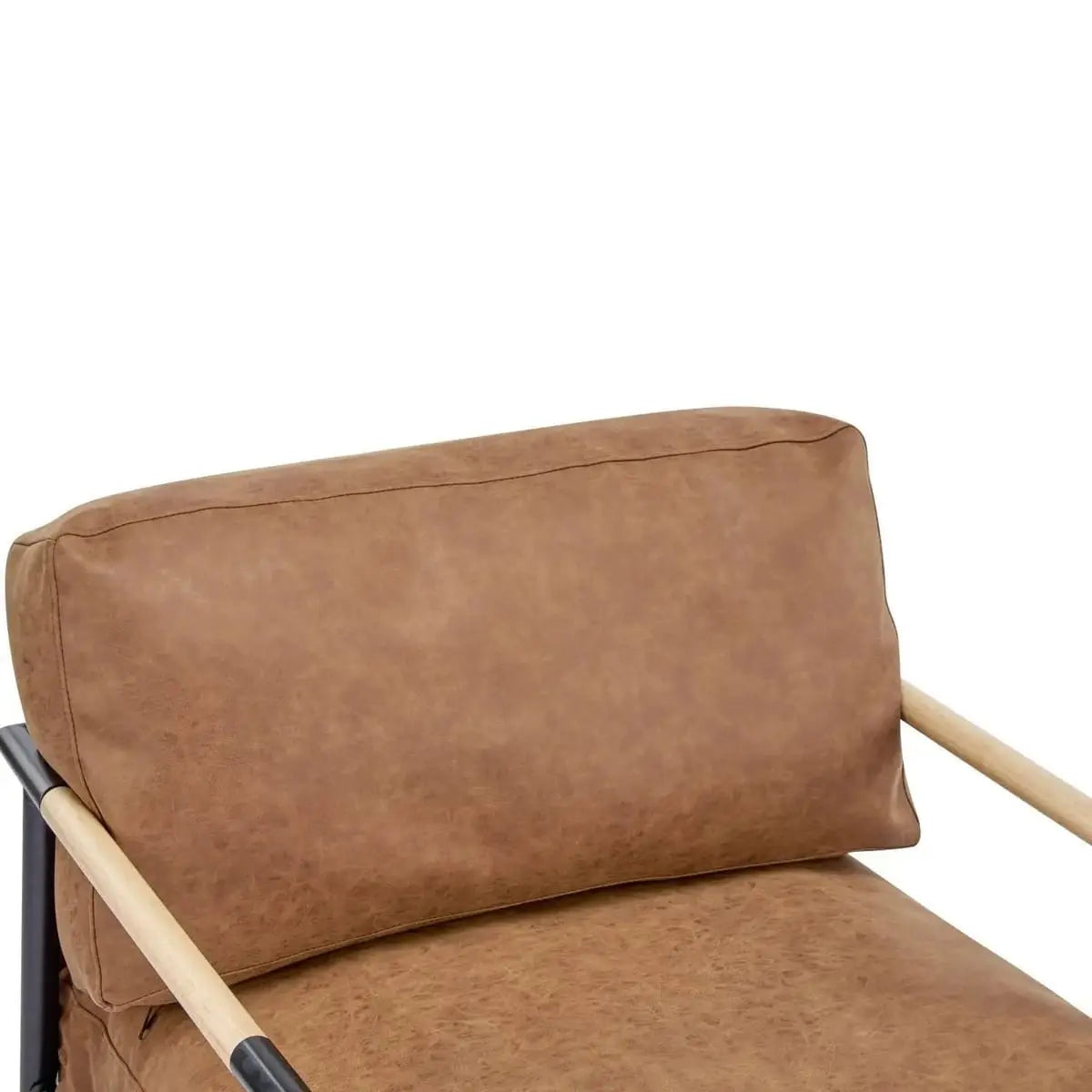 Modern accent chair with plush cushions from Platinum-Level Office Chairs, suitable for living room or office decor.