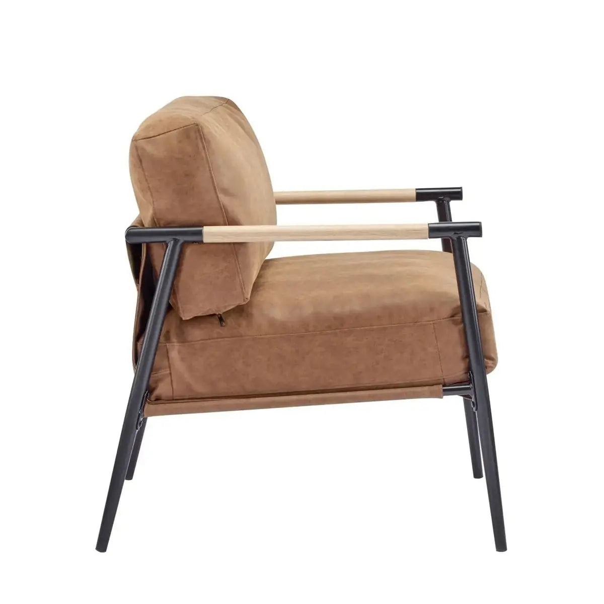 Modern accent chair with plush cushions from Platinum-Level Office Chairs, ideal for living room or office seating.