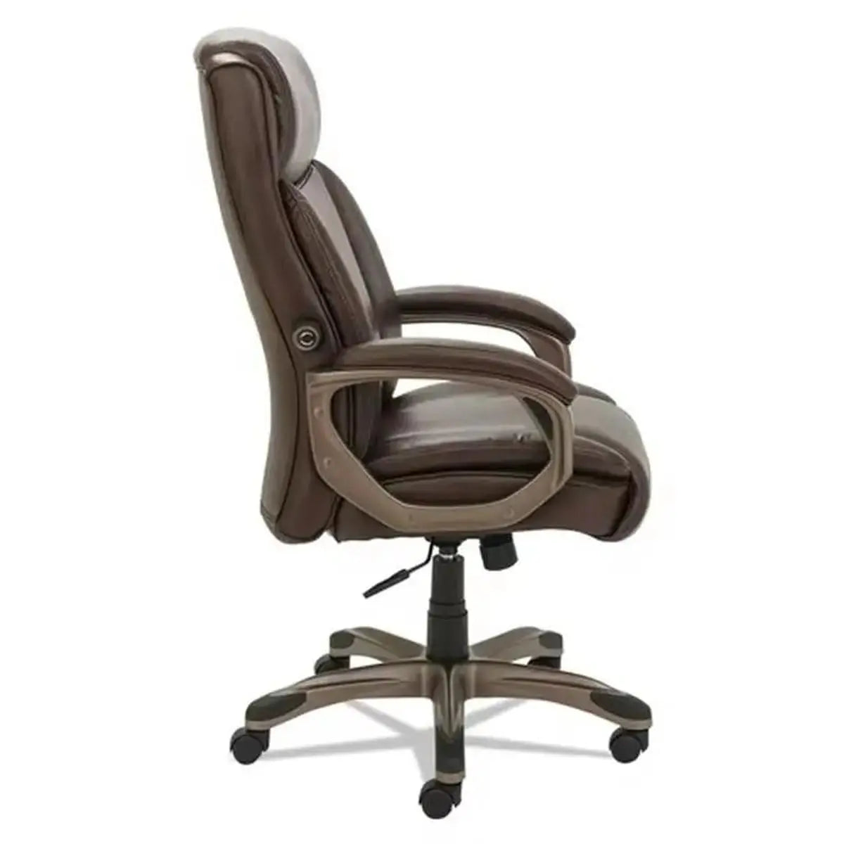 Leather Executive Highback Chair With Coil Spring Cushioning for Platinum-Level Office Chairs