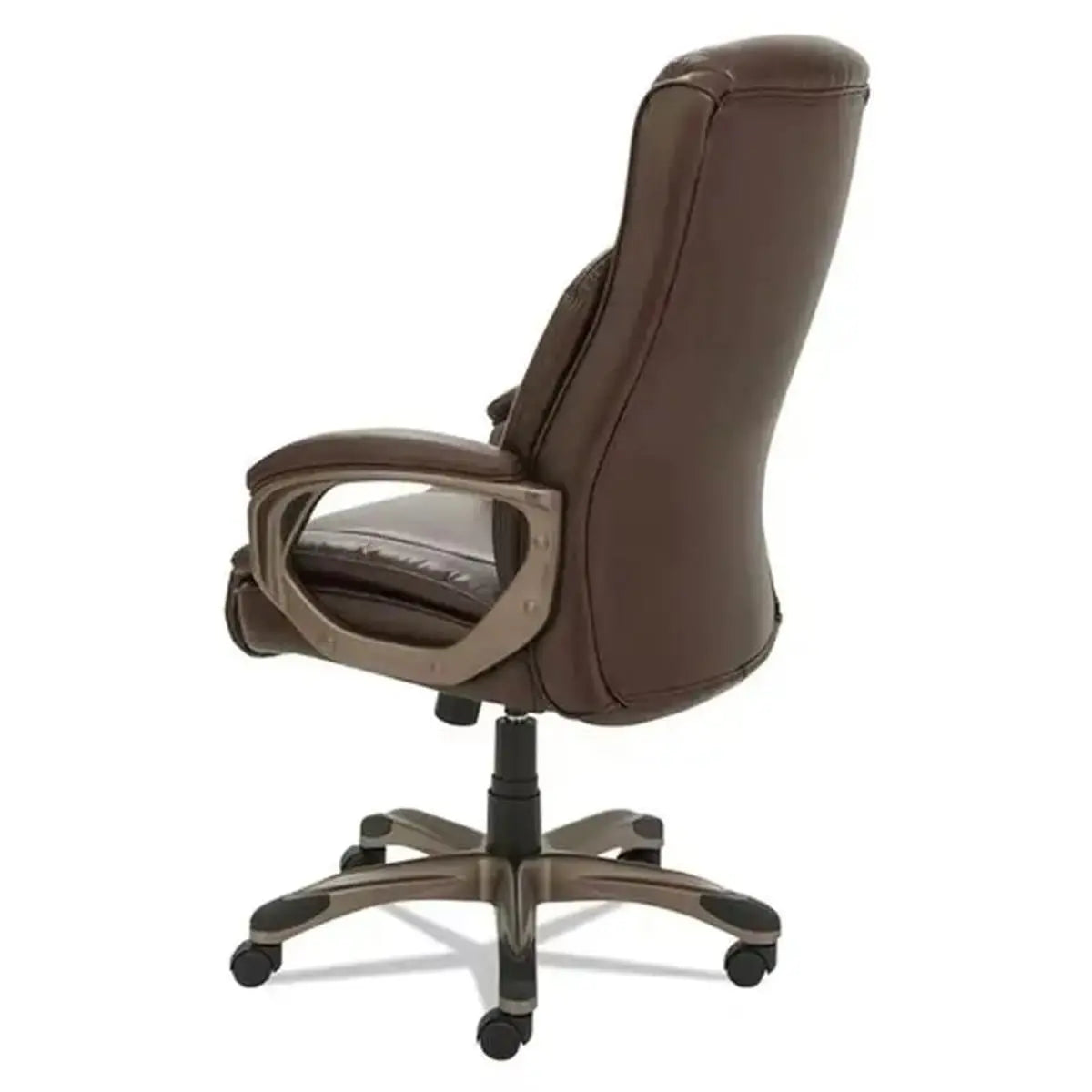Leather Executive Highback Chair With Coil Spring Cushioning for Platinum-Level Office Chairs
