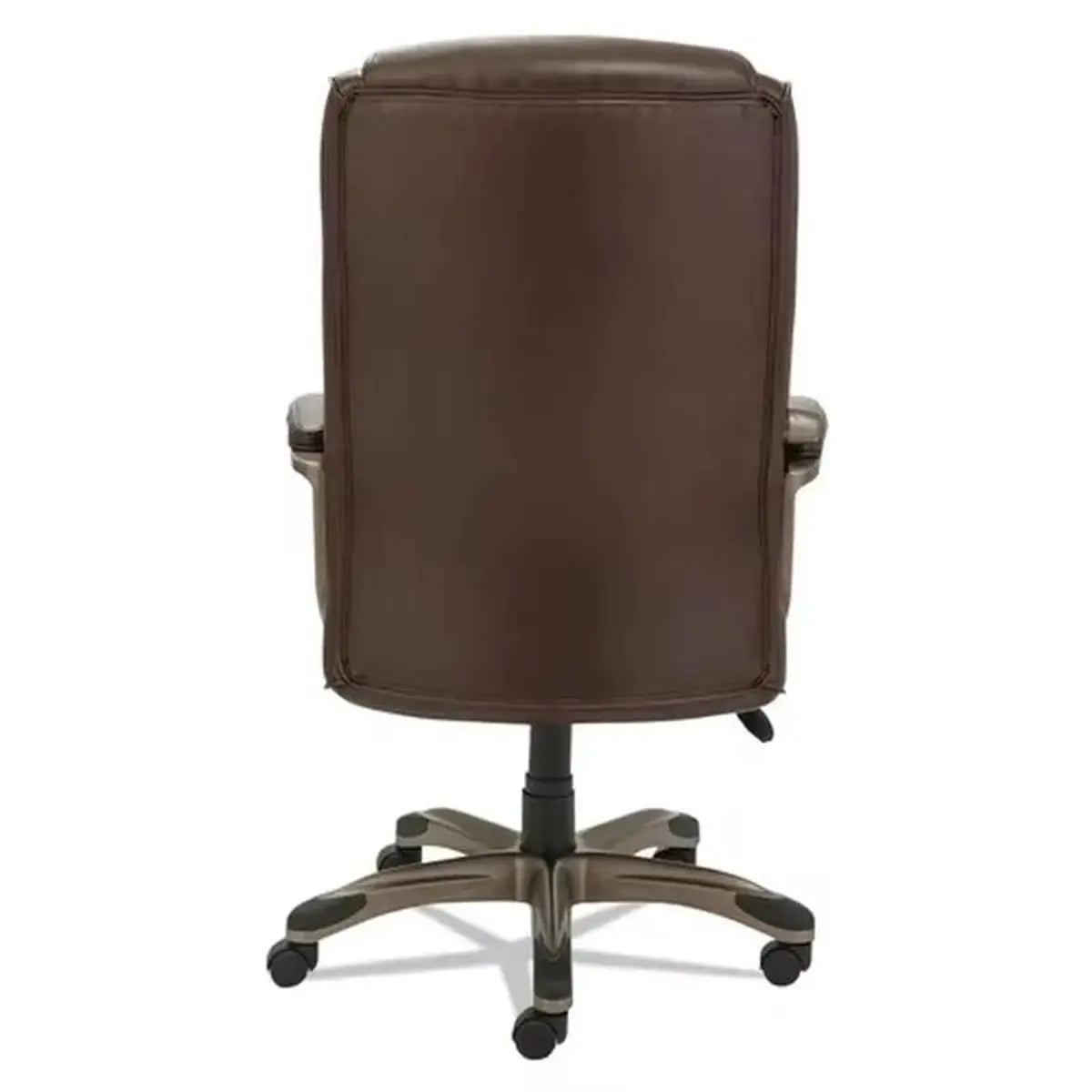Leather Executive Highback Chair With Coil Spring Cushioning for Platinum-Level Office Chairs