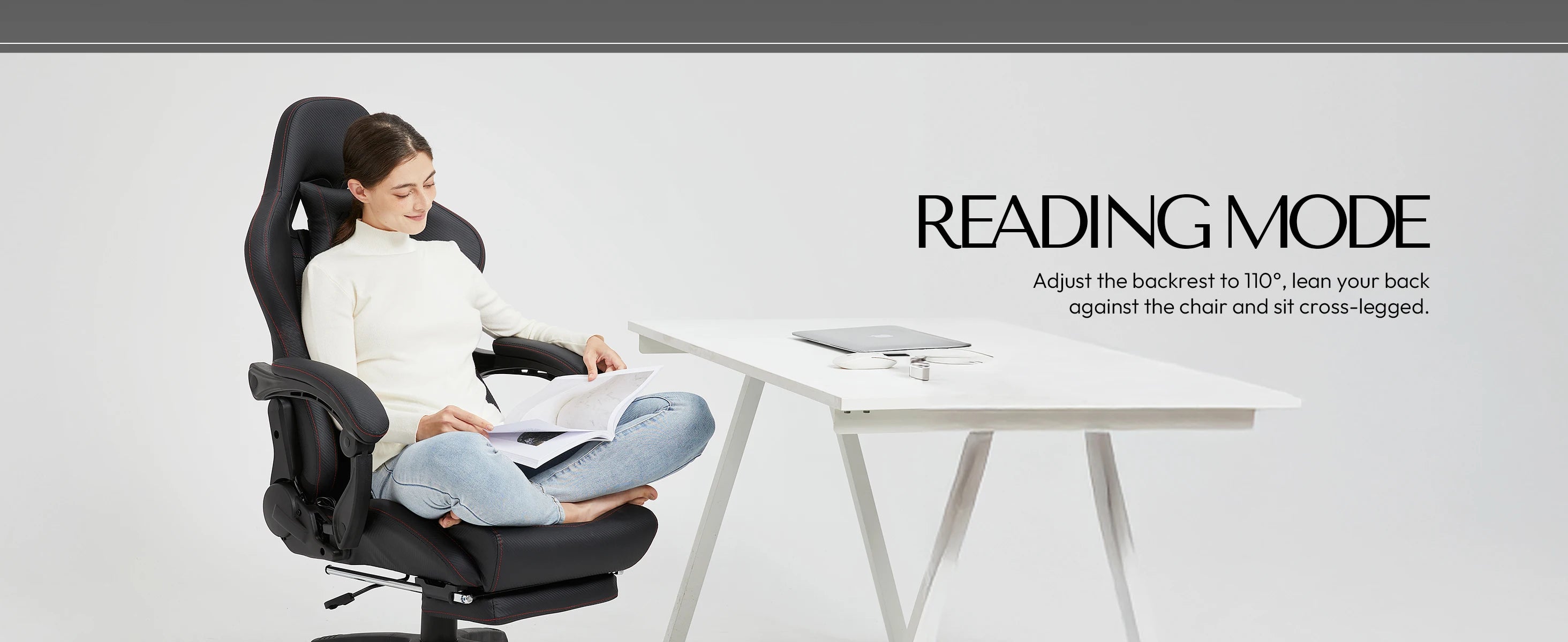 Dowinx Gaming Office PC Chair with Footrest and Lumbar Support - Platinum-Level Office Chairs