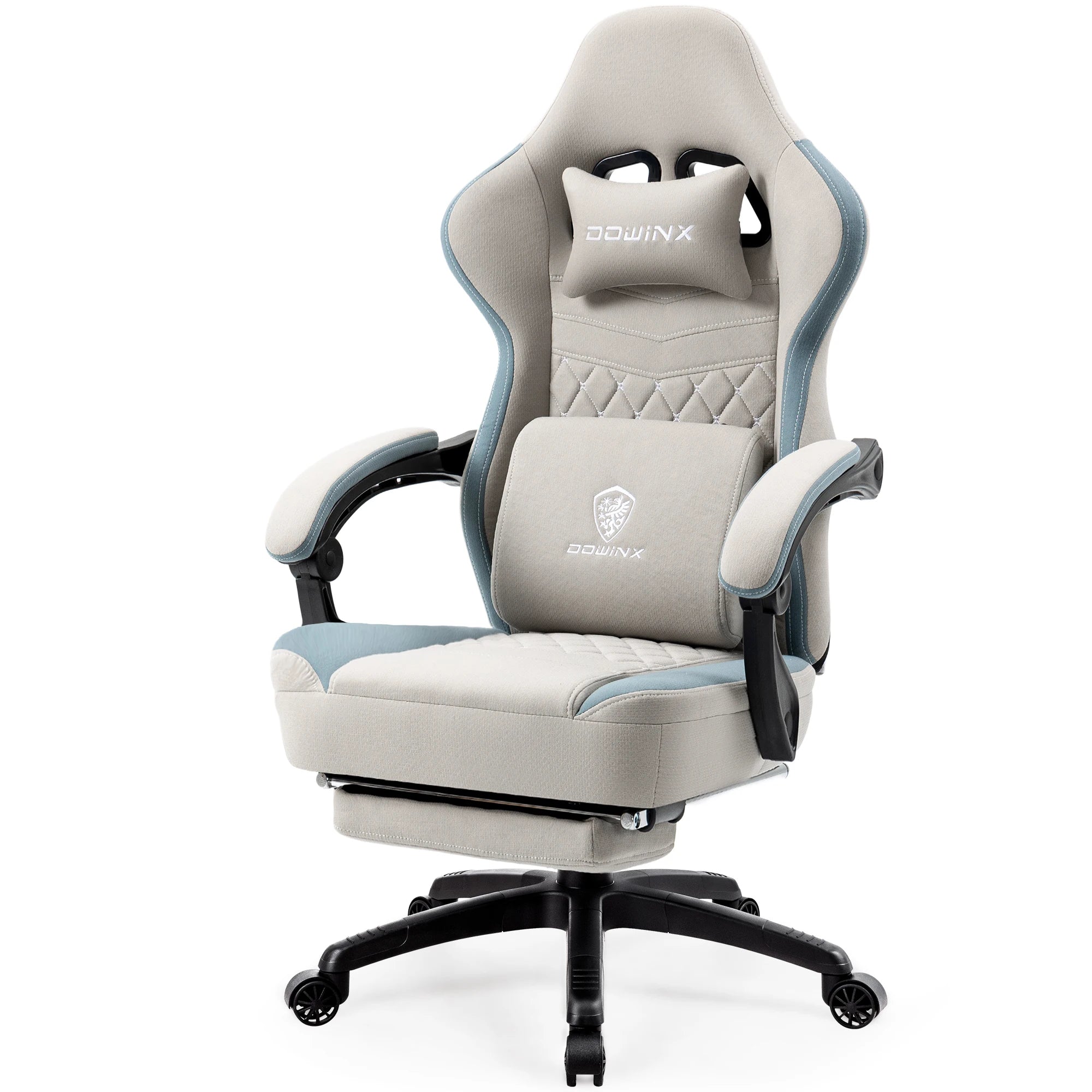 Dowinx Gaming Chair Breathable Fabric with Pocket Spring Cushion - Platinum-Level Office Chairs