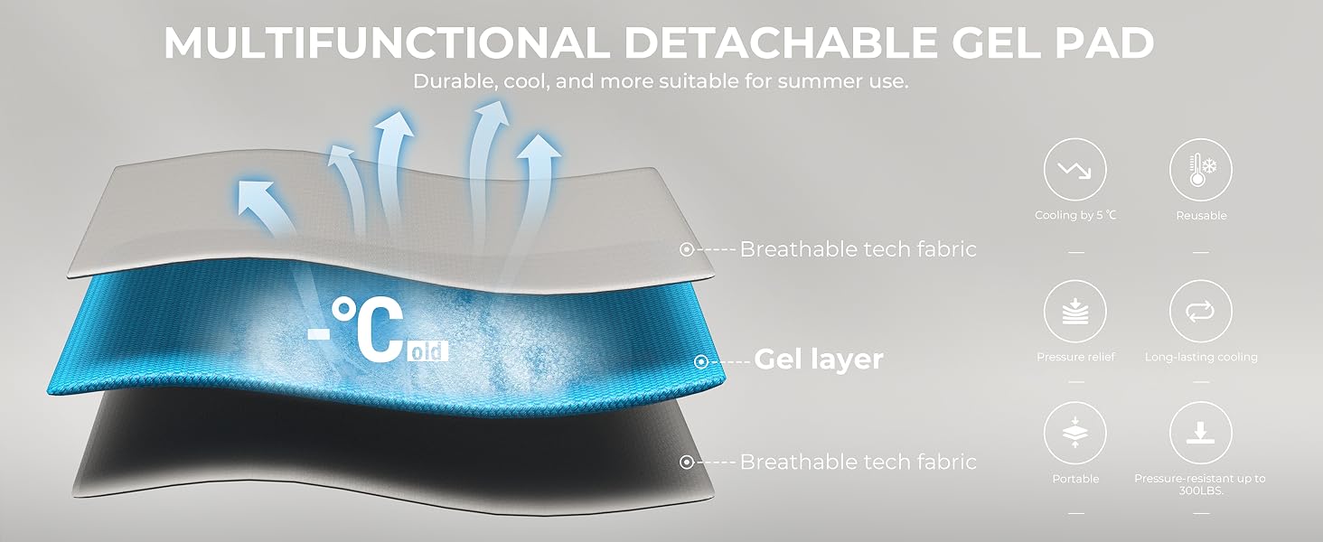 Dowinx Gaming Chair Breathable Fabric with Pocket Spring Cushion - Platinum-Level Office Chairs