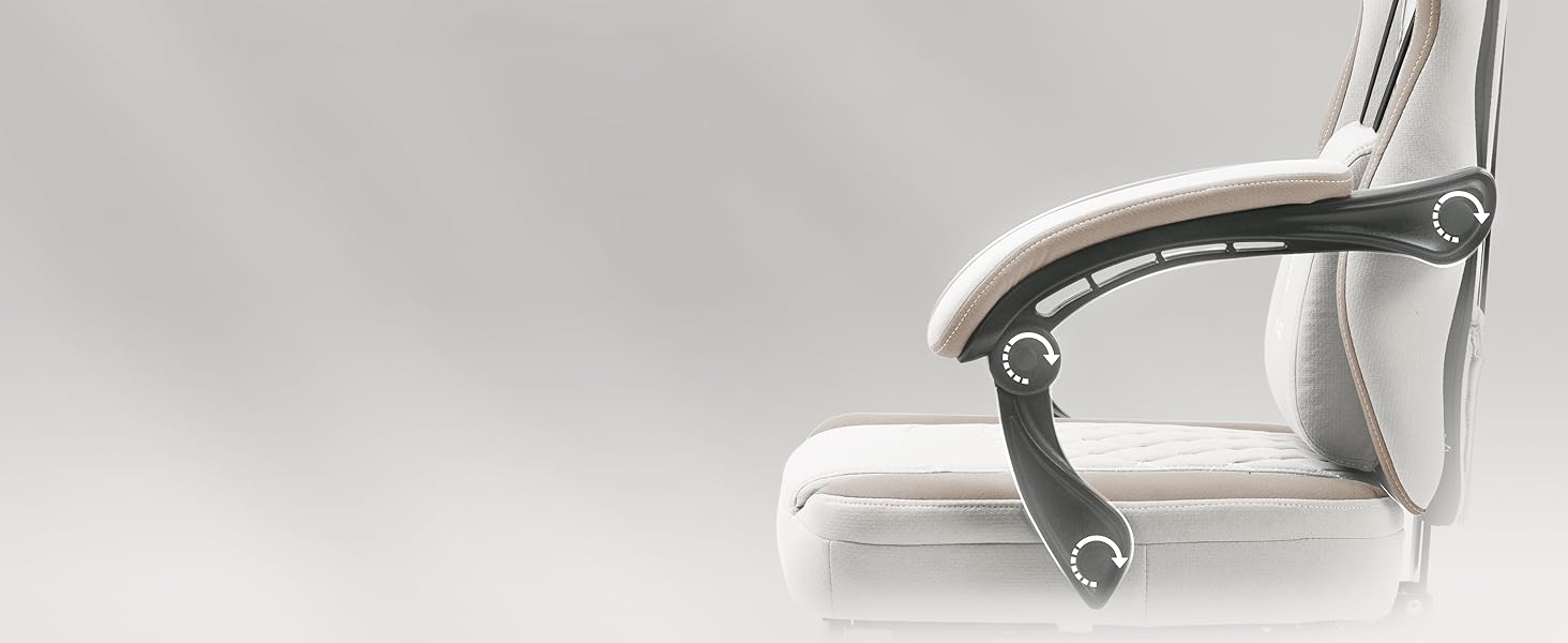 Dowinx Gaming Chair Breathable Fabric with Pocket Spring Cushion - Platinum-Level Office Chairs