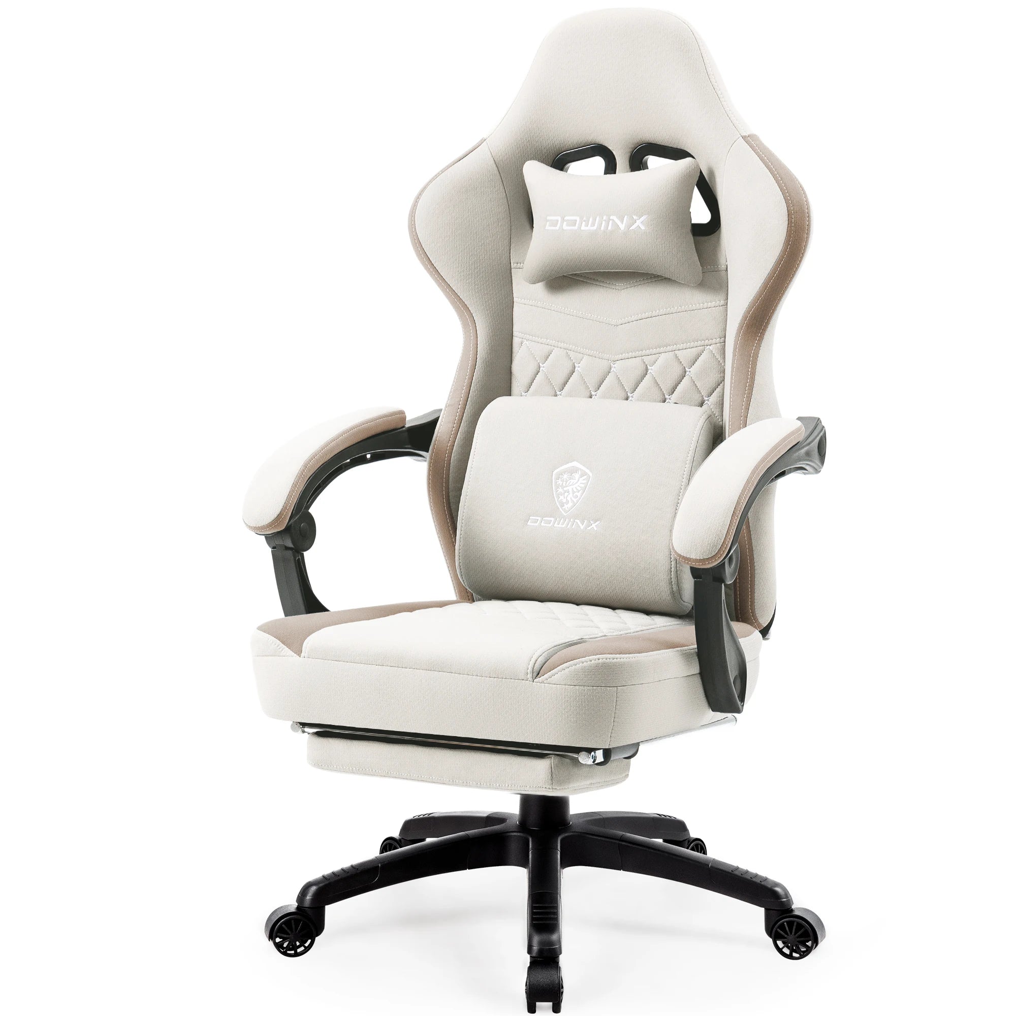 Dowinx Gaming Chair Breathable Fabric with Pocket Spring Cushion - Platinum-Level Office Chairs