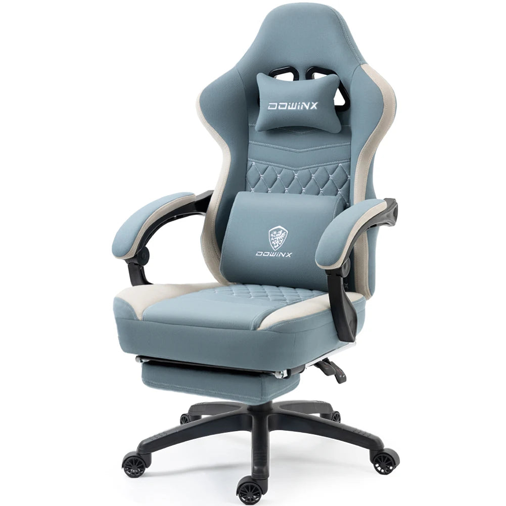Dowinx Gaming Chair Breathable Fabric with Pocket Spring Cushion - Platinum-Level Office Chairs