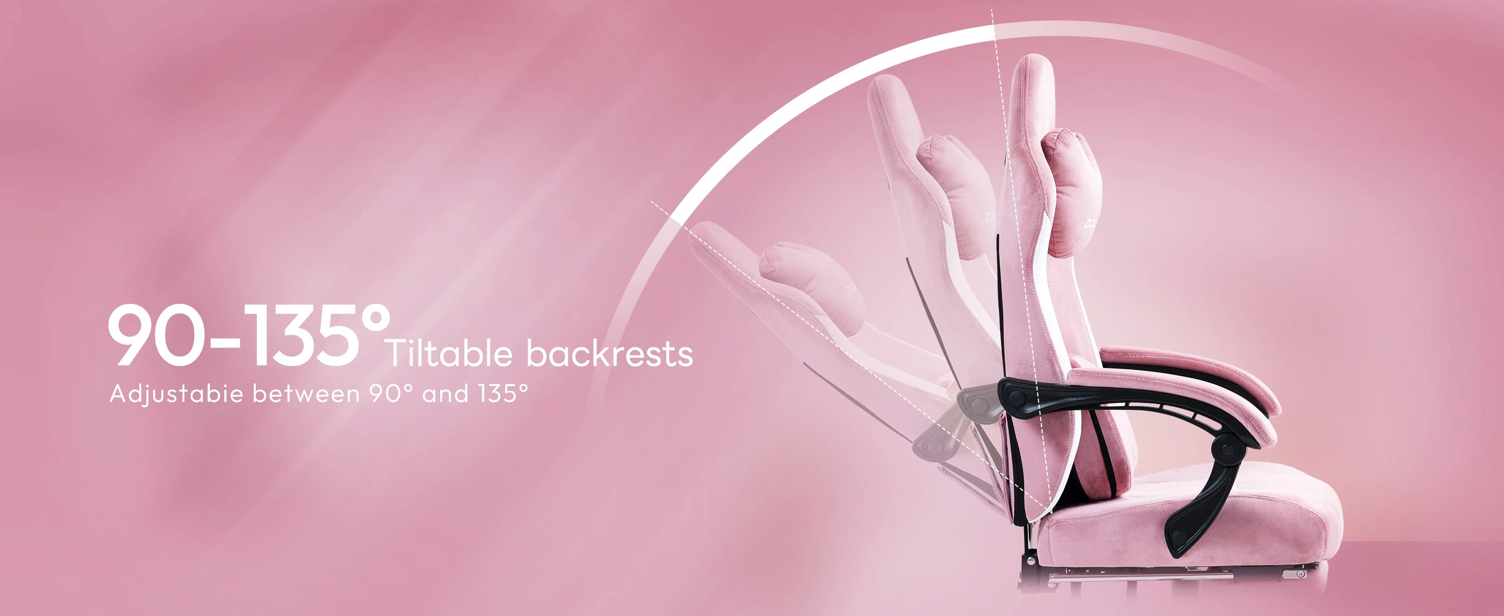 Dowinx Gaming Chair with Heated Massage Lumbar Support and Footrest - Platinum-Level Office Chairs