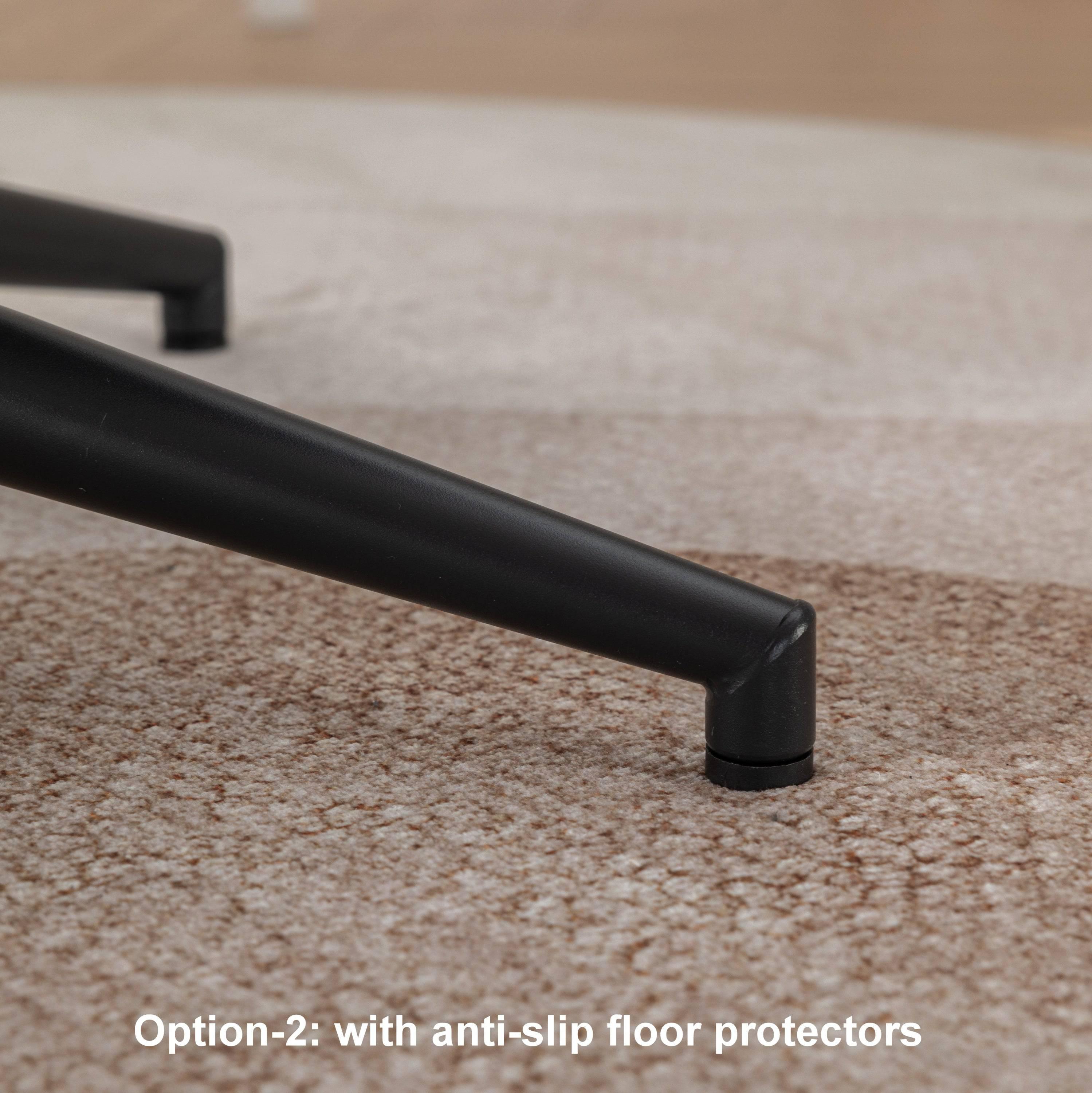 Bizerte Height-Adjustable Criss-Cross Swivel Chair with Wide Seat, Gray Office and Vanity Chair - Platinum-Level Office Chairs