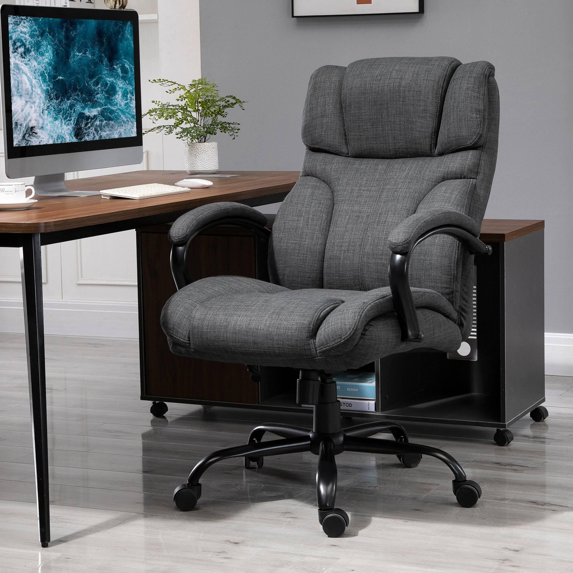 Ergonomic Big & Tall Executive Office Chair - 500lbs Capacity - Platinum-Level Office Chairs