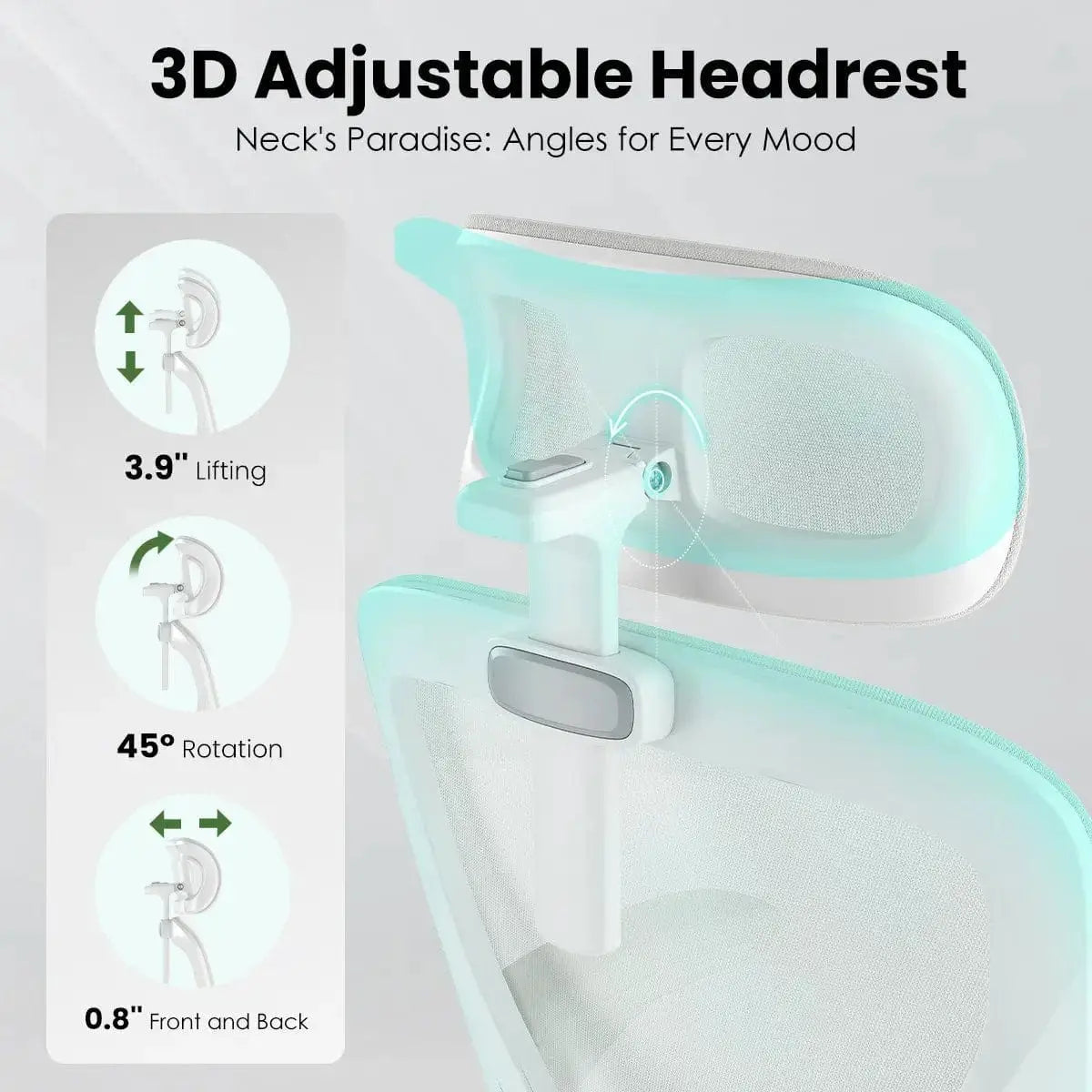 Ergonomic Office Chair with Adjustable Lumbar Support and Headrest Platinum-Level Office Chairs