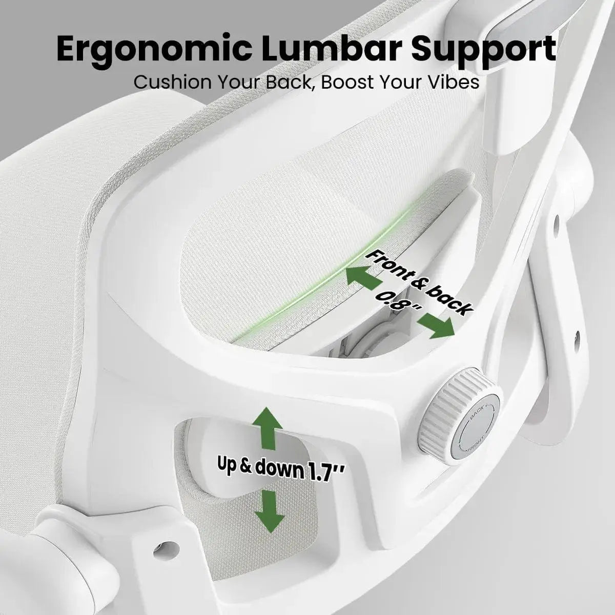 Ergonomic Office Chair with Adjustable Lumbar Support and Headrest Platinum-Level Office Chairs