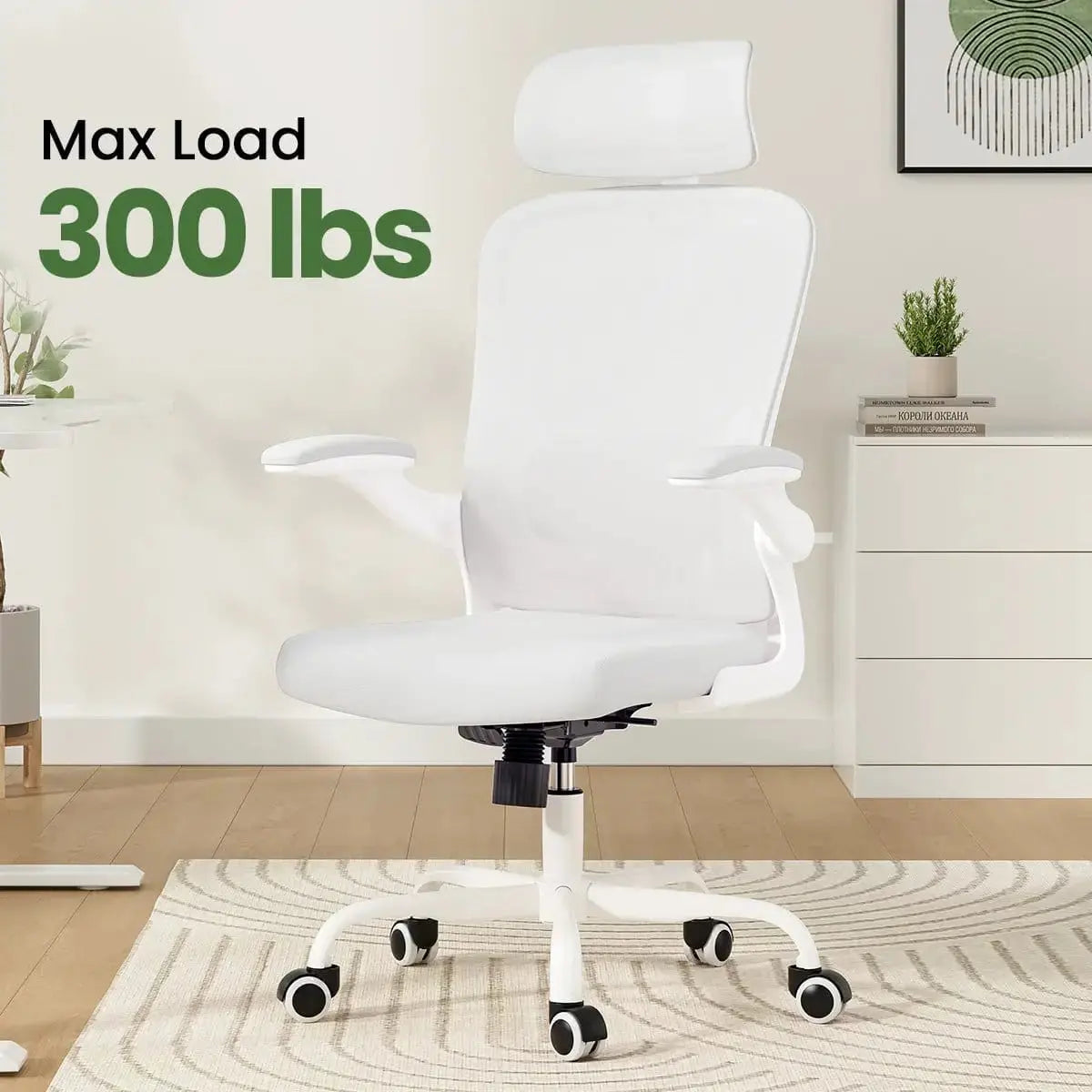Ergonomic Office Chair with Adjustable Lumbar Support and Headrest Platinum-Level Office Chairs