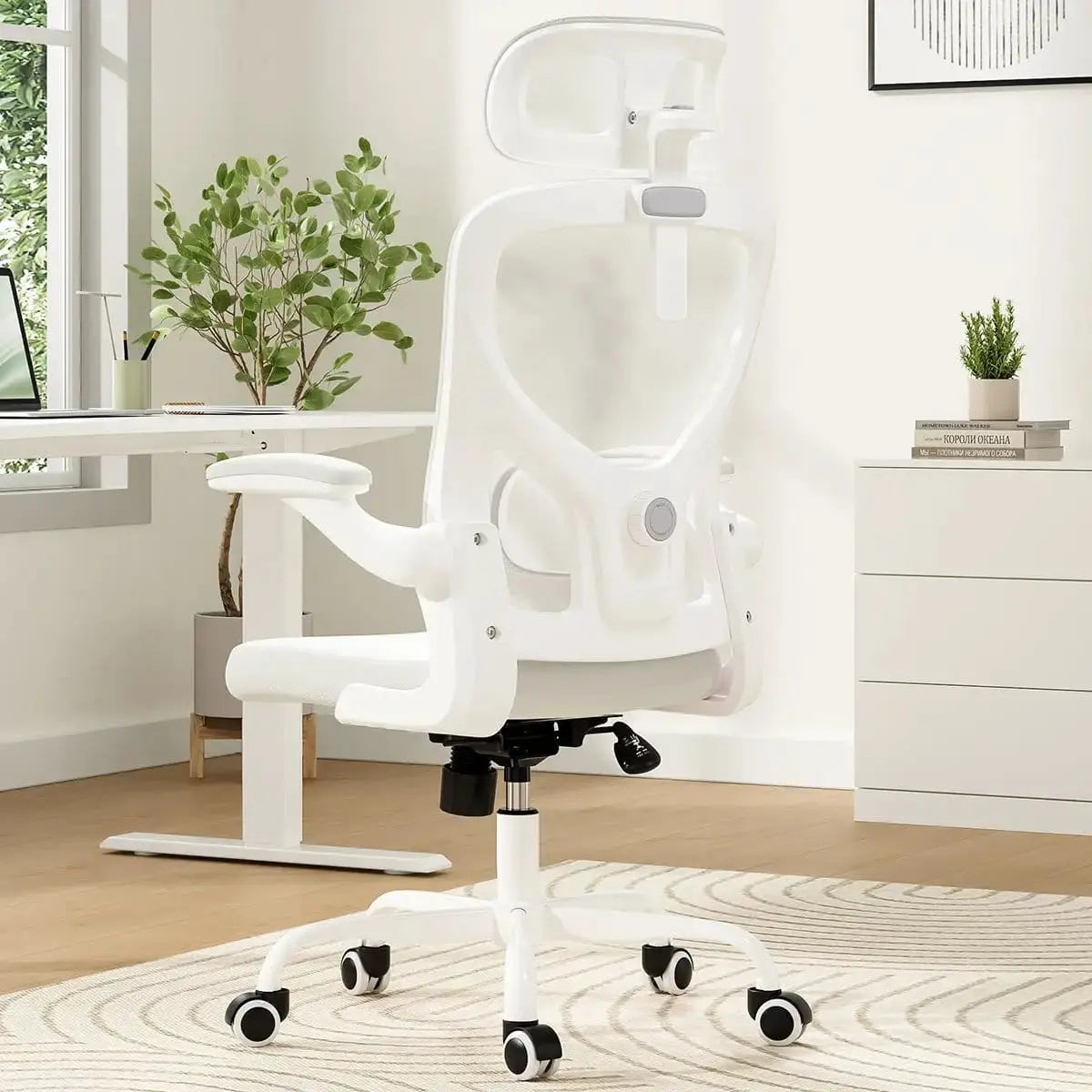 Ergonomic Office Chair with Adjustable Lumbar Support and Headrest Platinum-Level Office Chairs